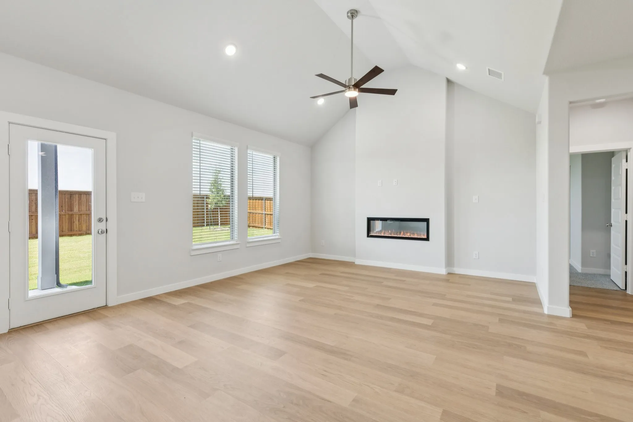 Living Room in the Masters home plan – REPRESENTATIVE PHOTO