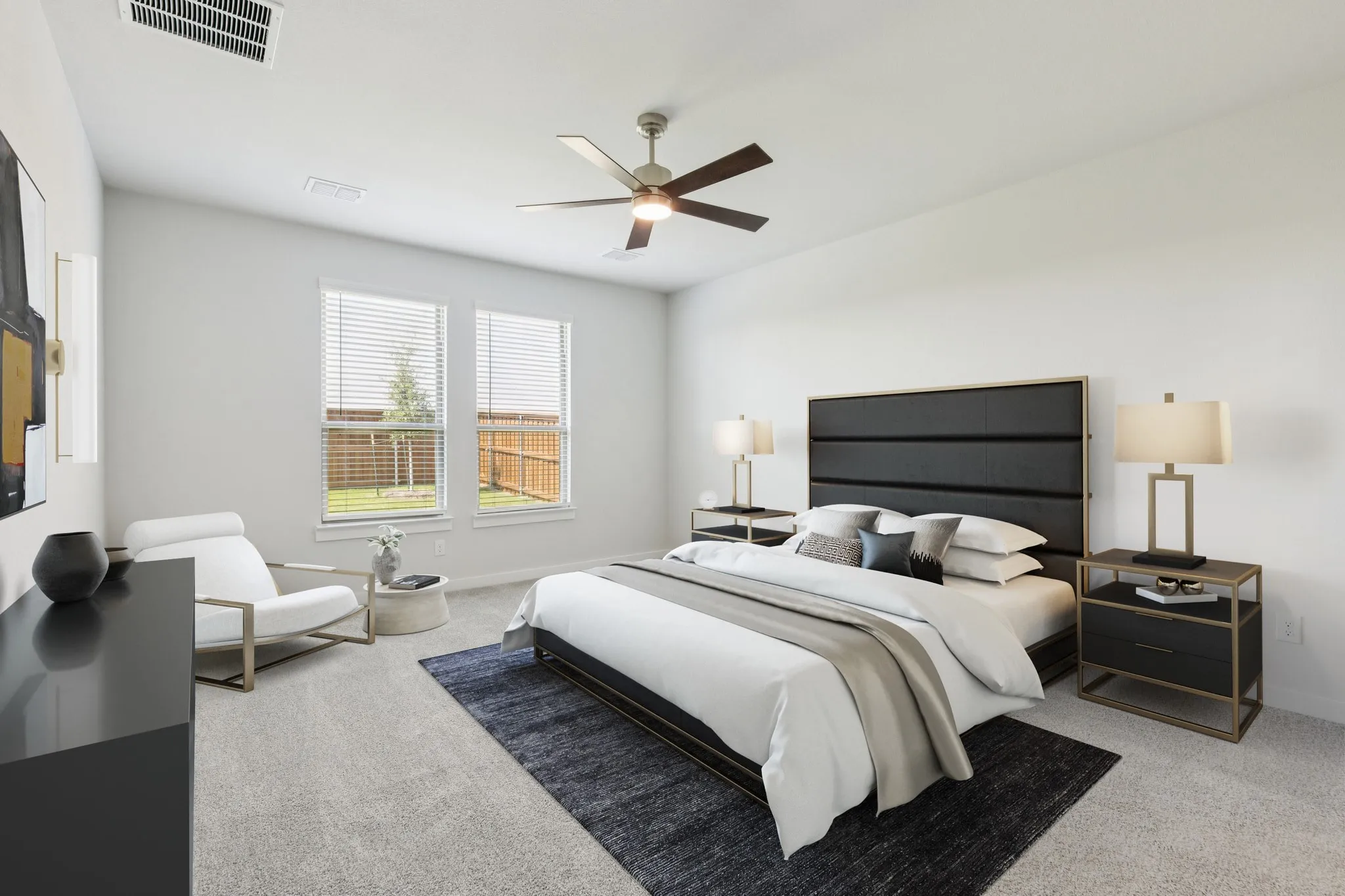 Primary Suite in the Masters home plan – REPRESENTATIVE PHOTO