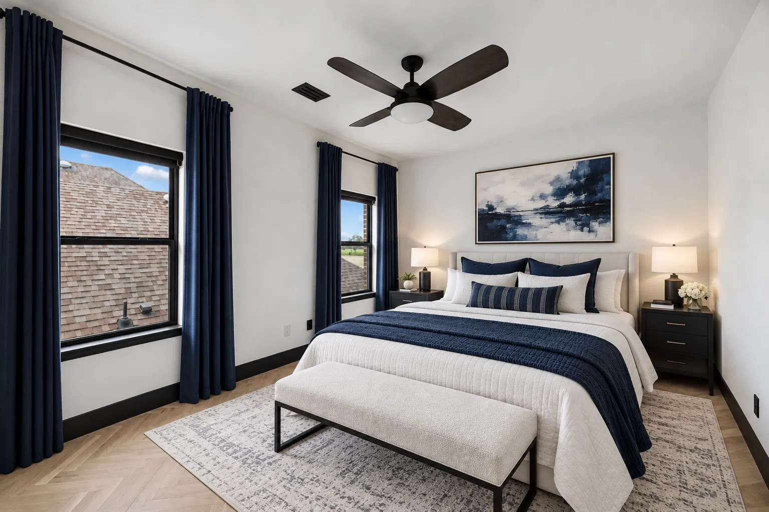 Bedroom—Virtually Staged
