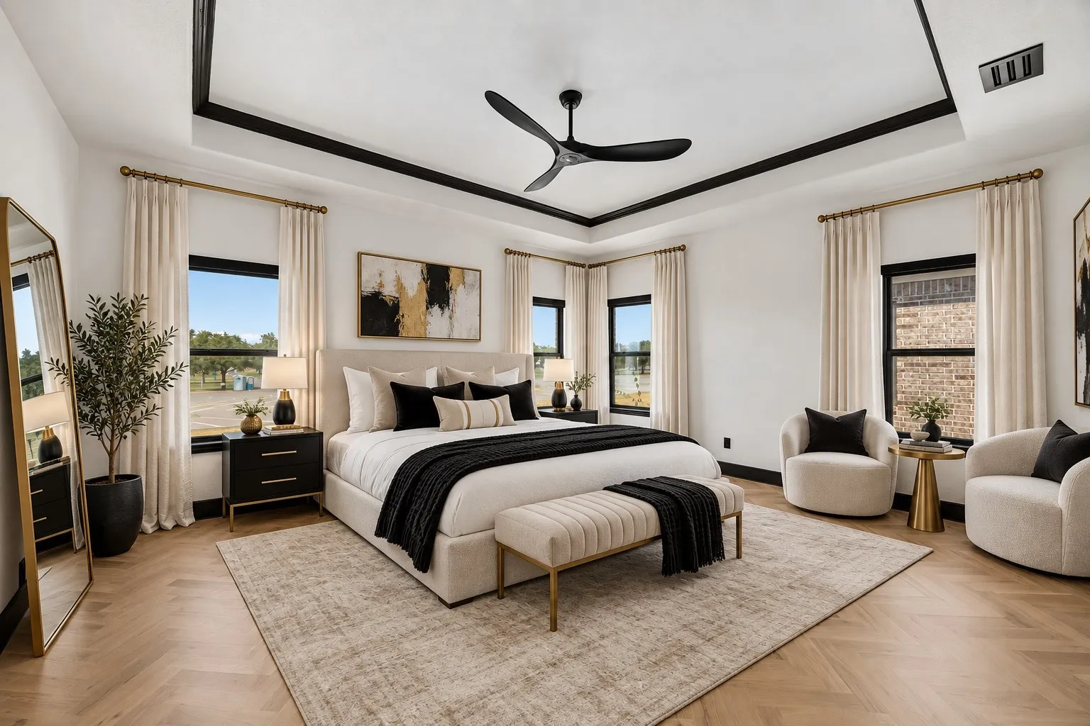 Primary Bedroom—Virtually Staged