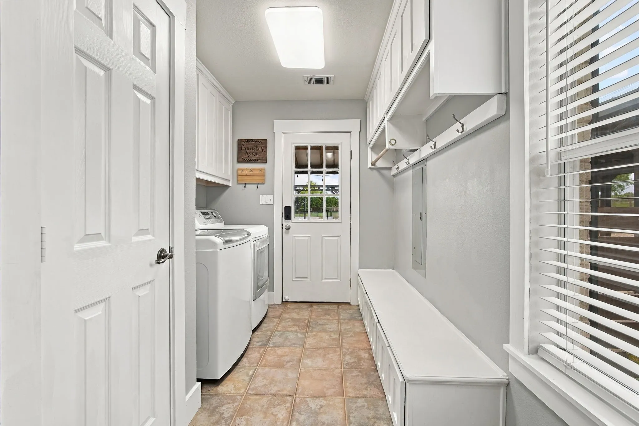Laundry and Mud Room