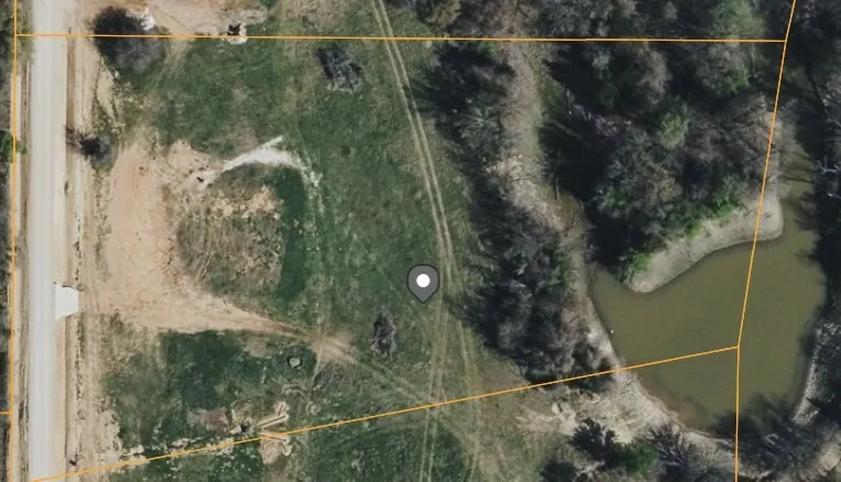 Aerial Property Survey. Documenting the boundaries and topographical features of the property