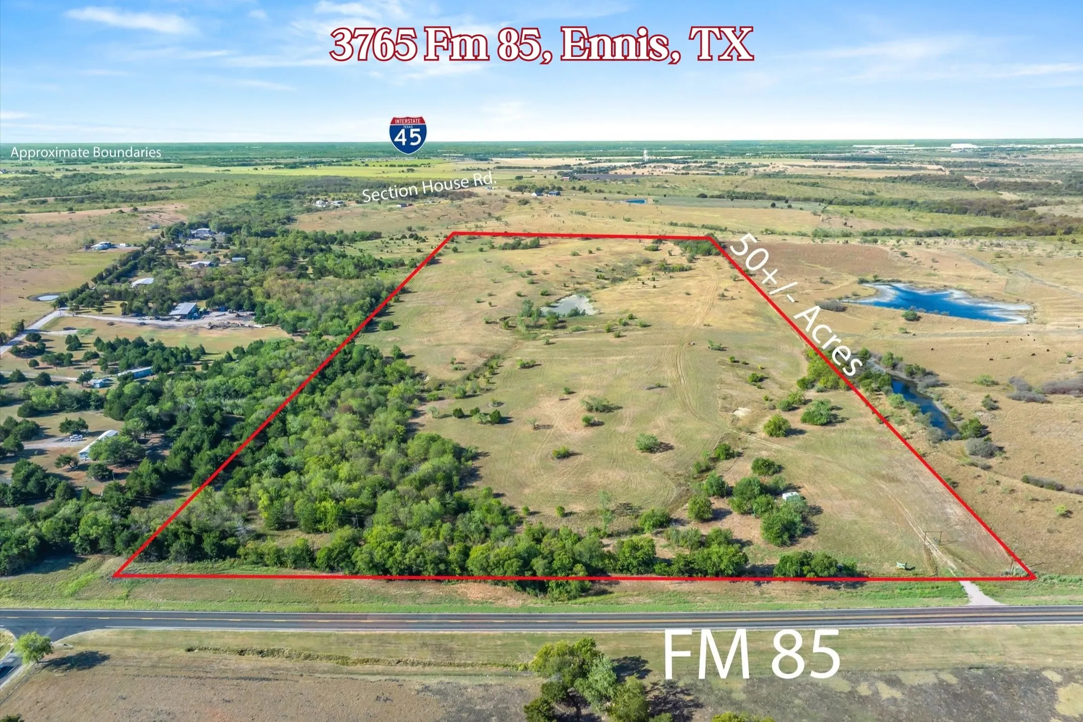 Unimproved Land For Sale in Ellis County , 3765 Fm 85, Ennis, Texas 75119, 0, 0, Garage spaces, 0 Sqft, built in 2014, mls#21389053, Real Estate Agent in Ennis, Homes For Sale in Ellis county, Homes For Sale in Ennis, Realtor in Ennis Texas, Real Estate Brokerage Independent Realty Texas, Luminita Cordes Realtor