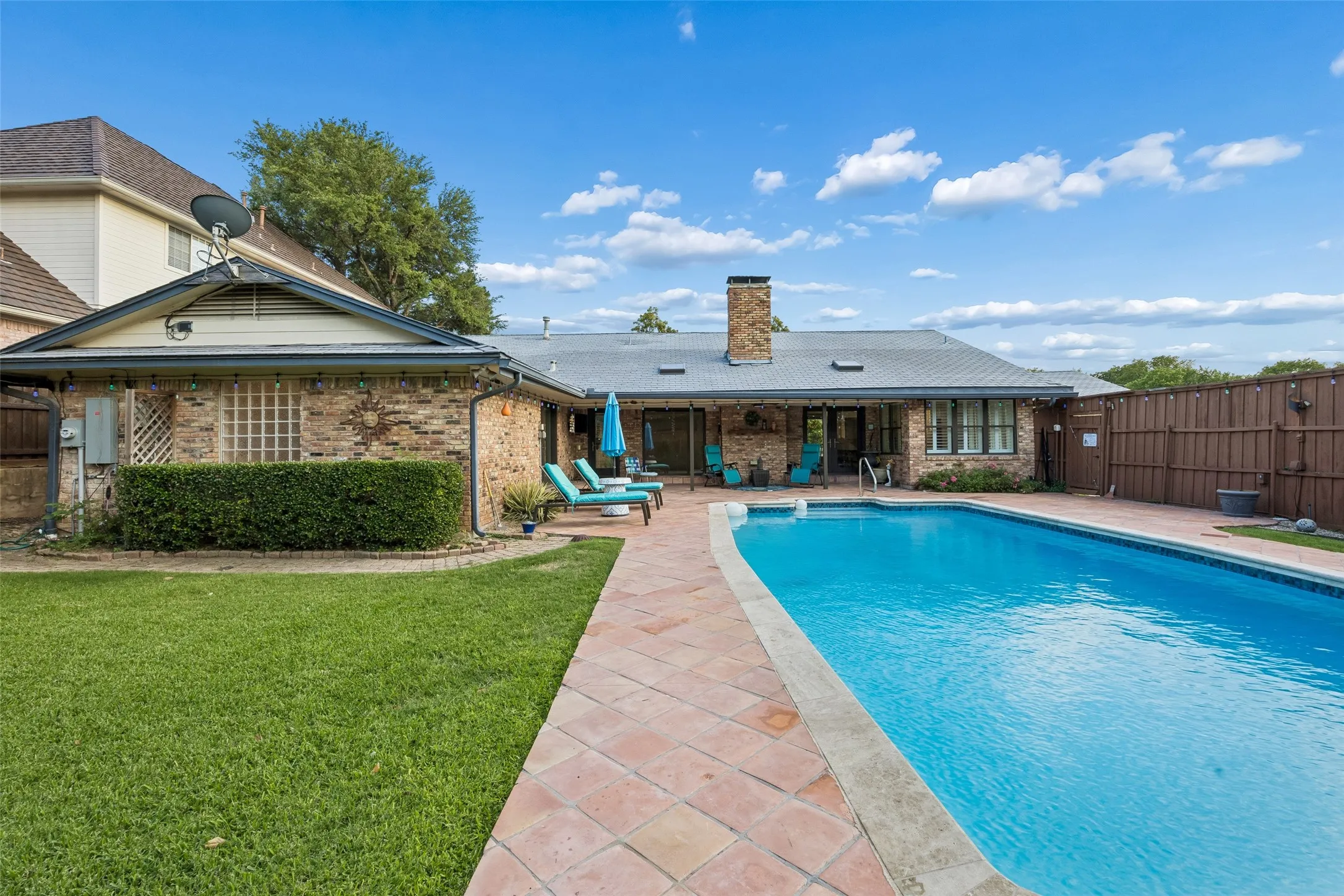 Plenty of Grass and Plenty of Pool