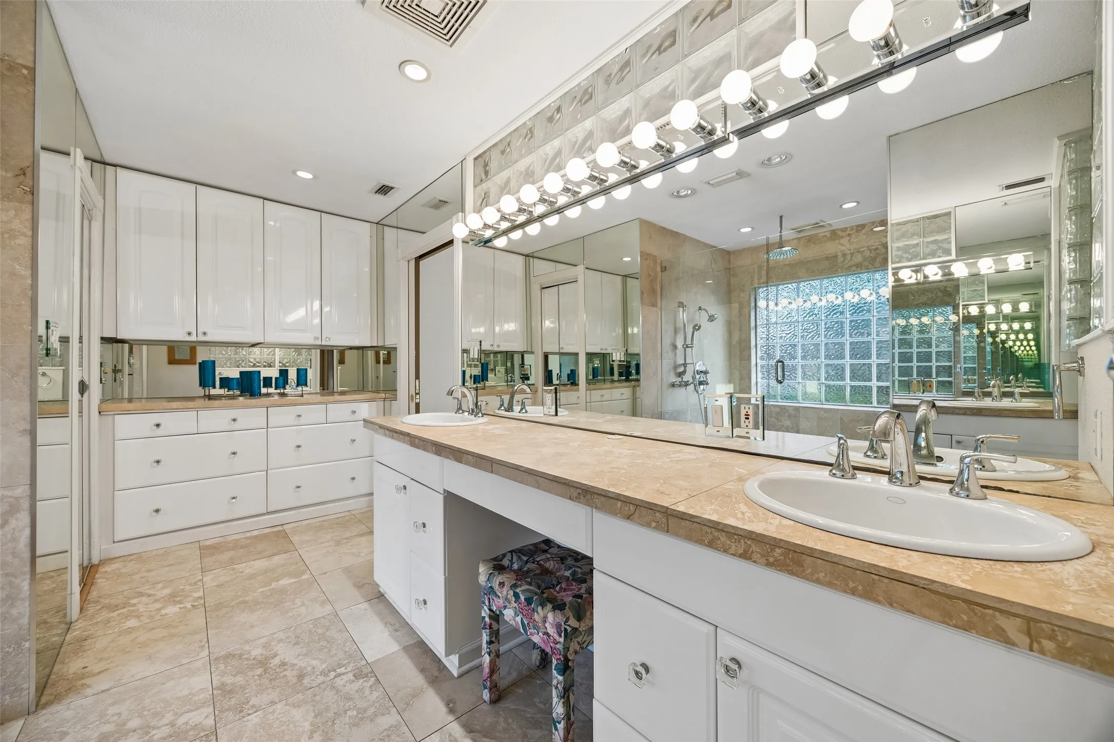 Primary Suite with Dual Closets