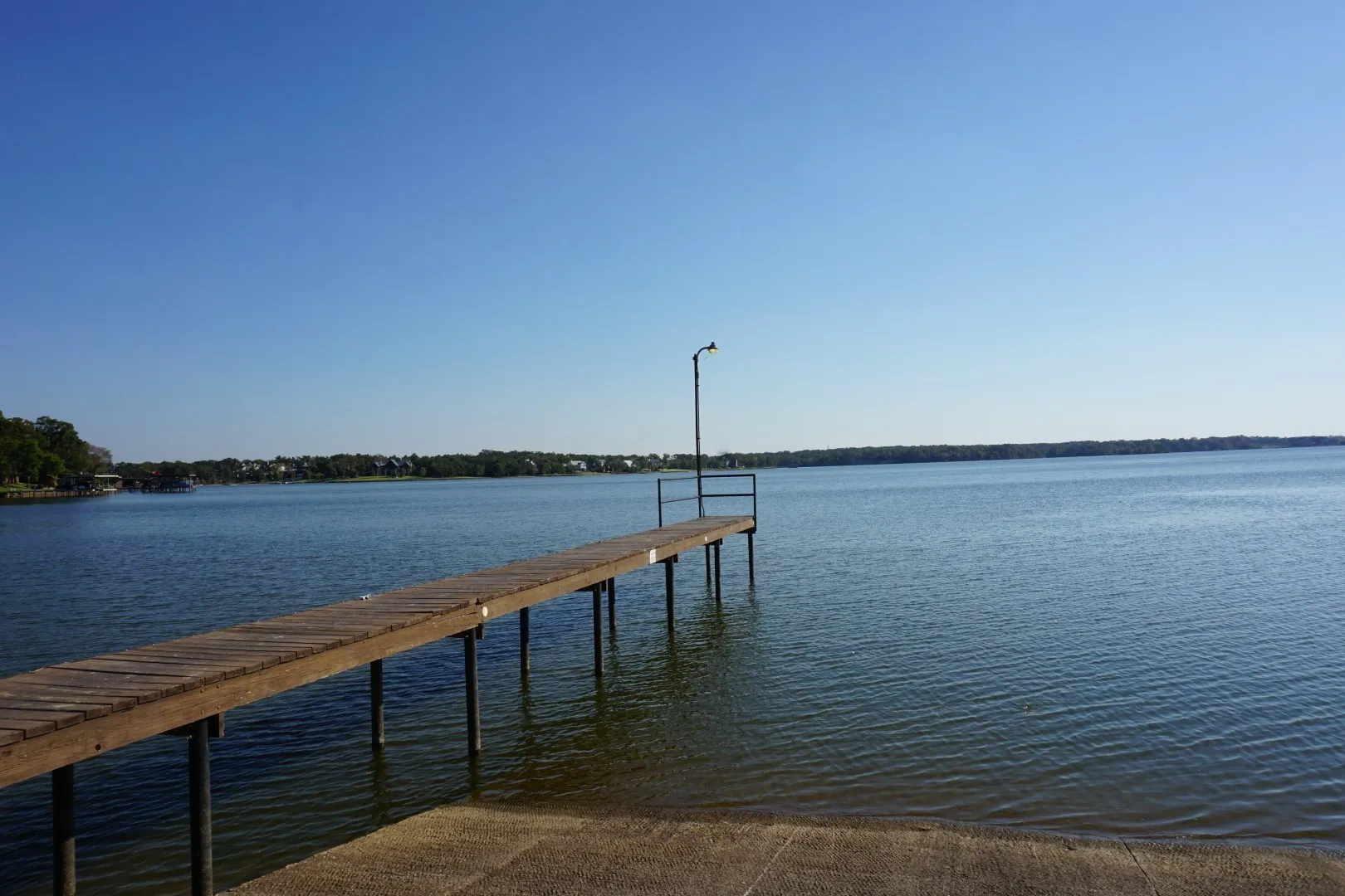 Dock featuring a water view