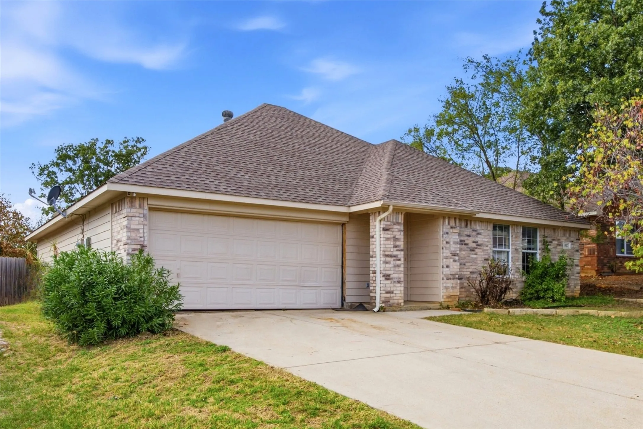 Pretty curb appeal