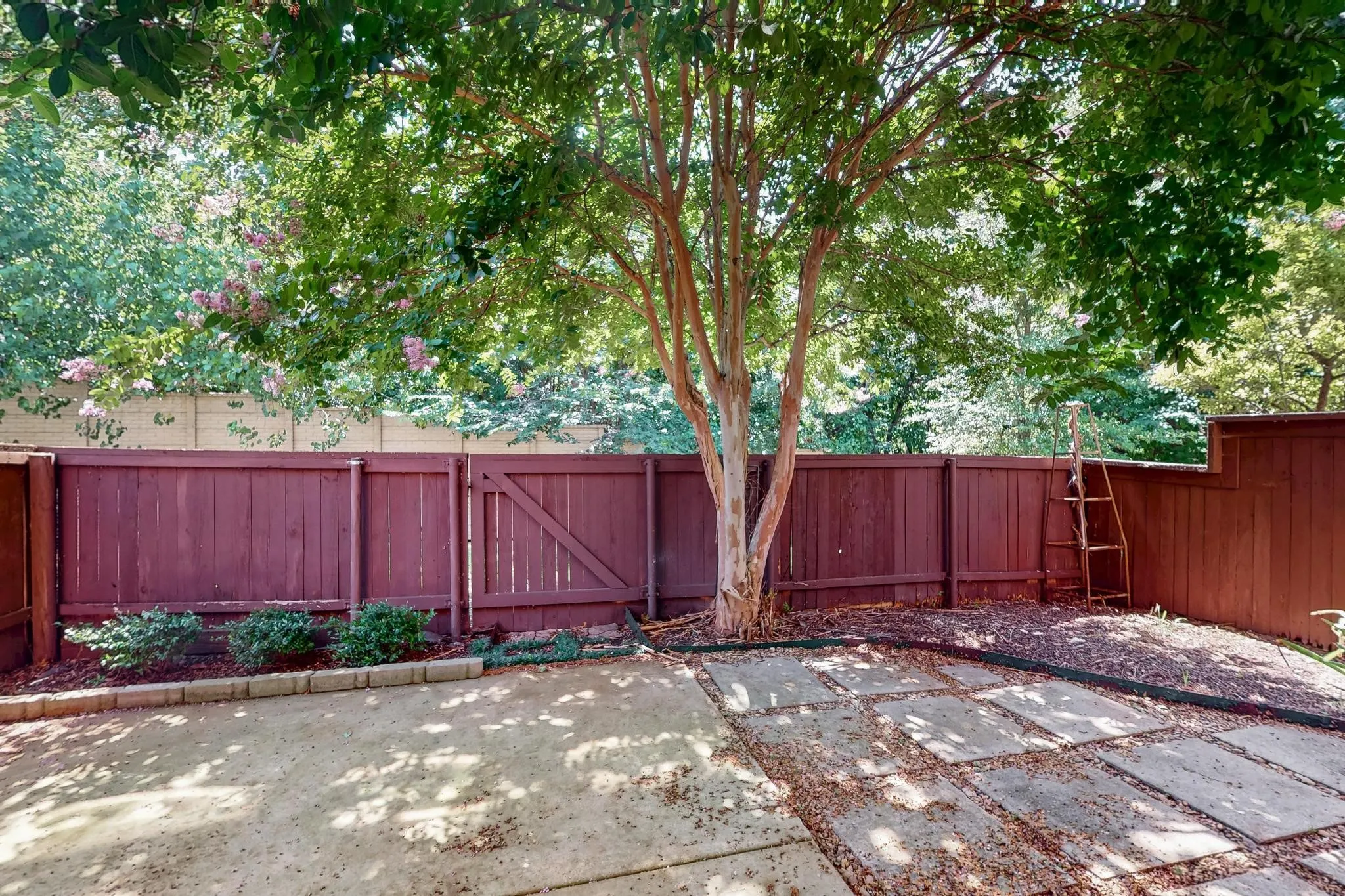 Patio Overlooking Nature Preserve