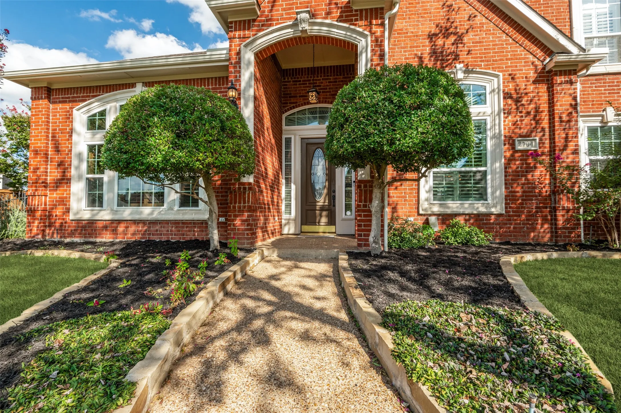 Beautiful Landscaped Yard