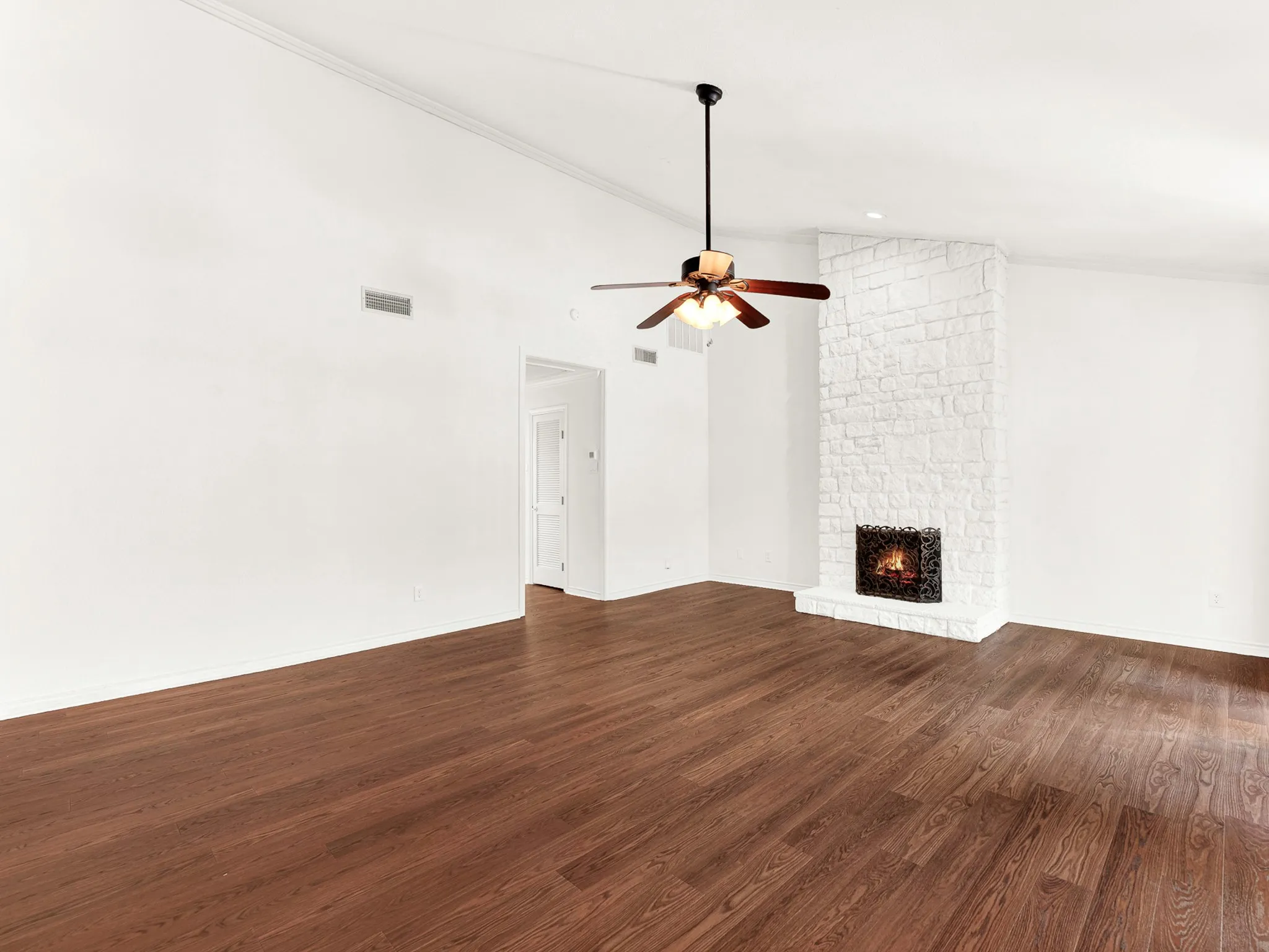 Wood-burning Fireplace