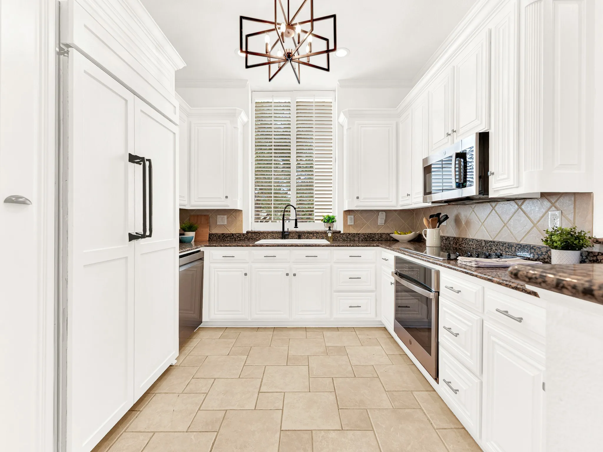 Freshly Painted Kitchen