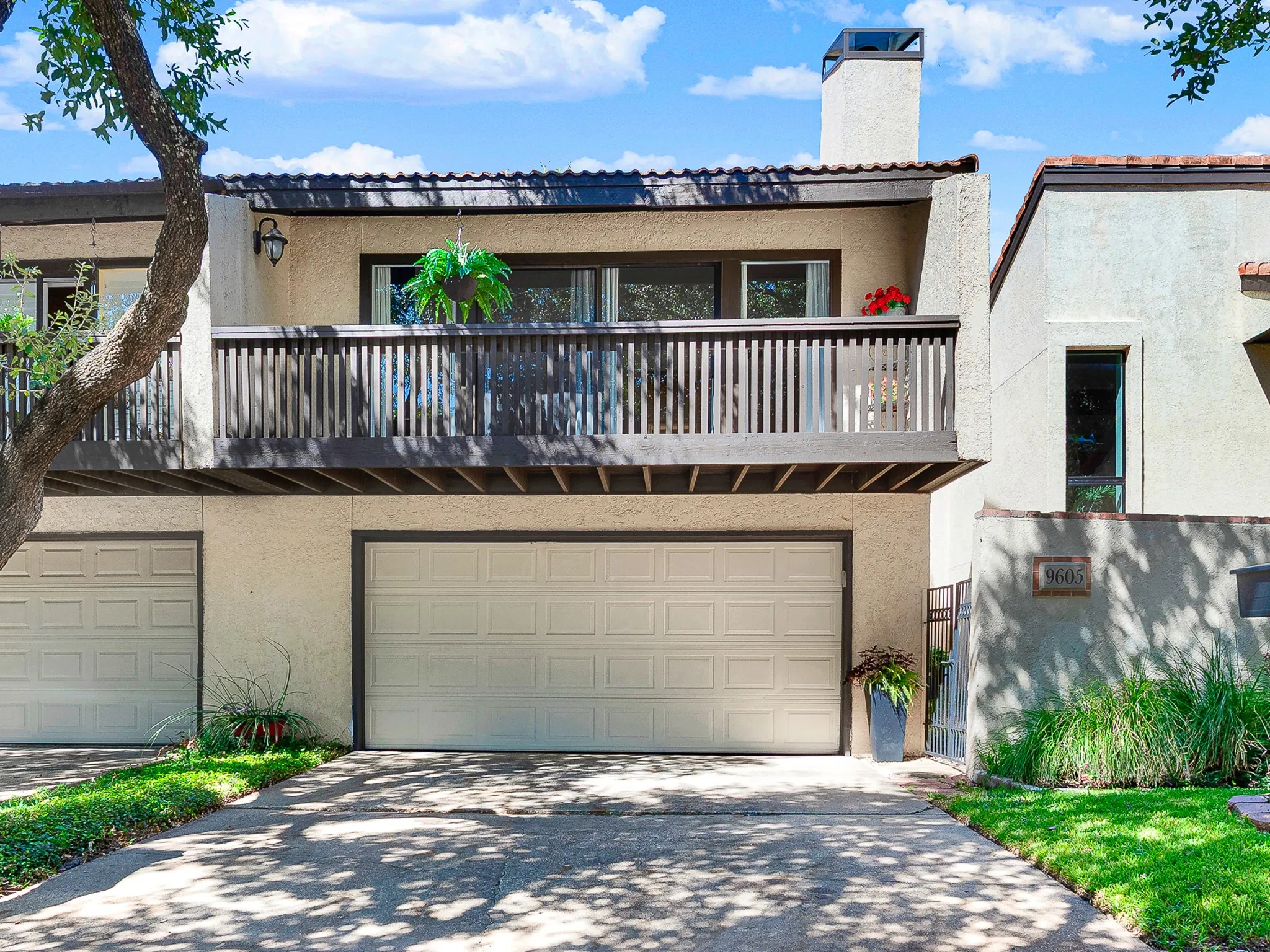 Front of Townhome