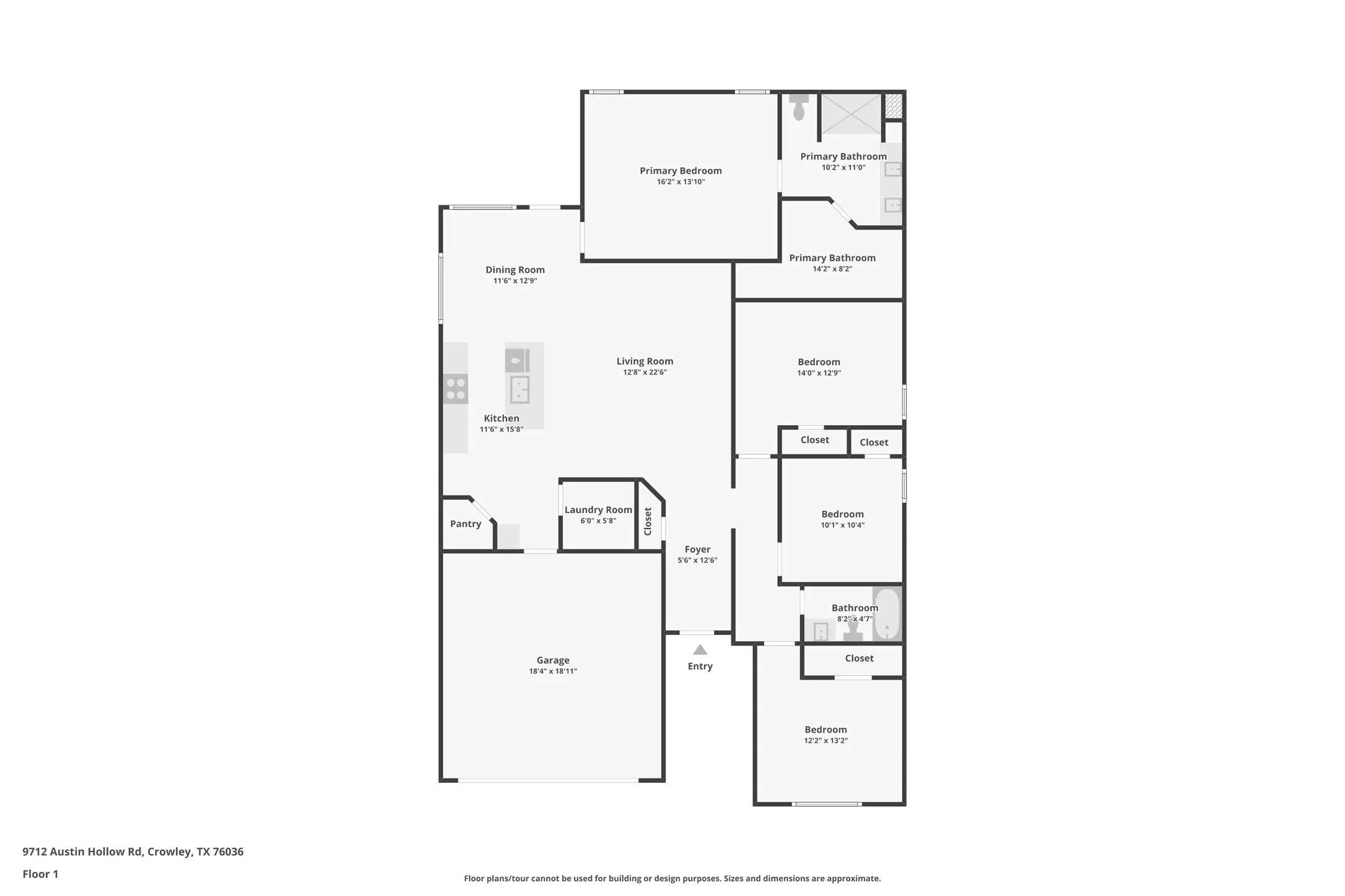 Single Family Residence For Sale in Tarrant County , 9712 Austin Hollow Road, Crowley, Texas 76036, 4 Bedroom, 2 Bathroom, 2 Garage spaces, 1,773 Sqft, built in 2025, mls#21412622, Real Estate Agent in Crowley, Homes For Sale in Tarrant county, Homes For Sale in Crowley, Realtor in Crowley Texas, Real Estate Brokerage Independent Realty Texas, Luminita Cordes Realtor