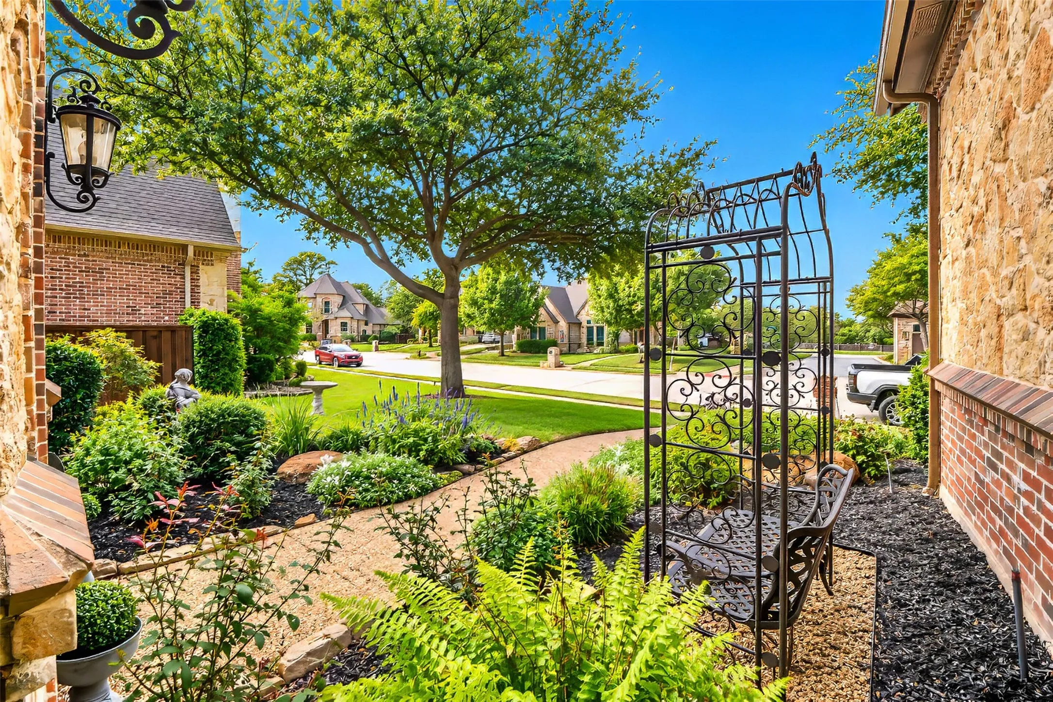 This could be your view from the front door of your new neighborhood!