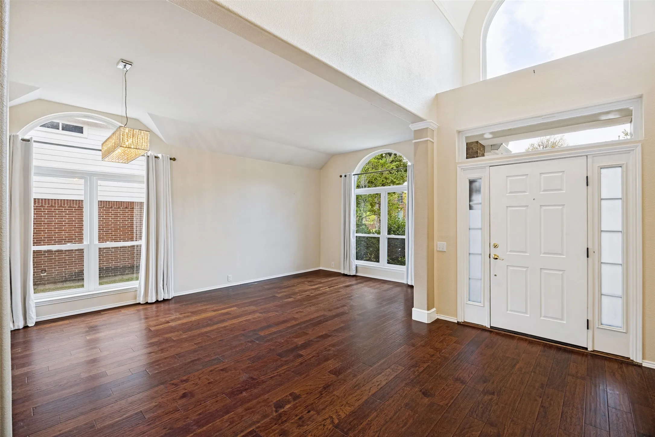 sitting room and dining room