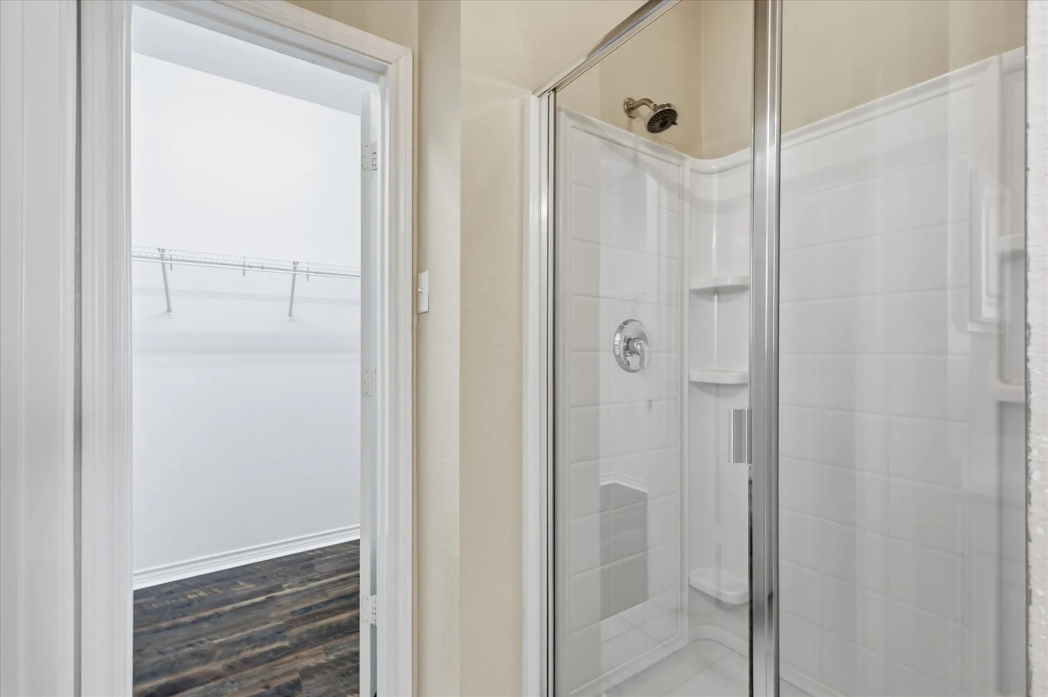 Walk-in shower