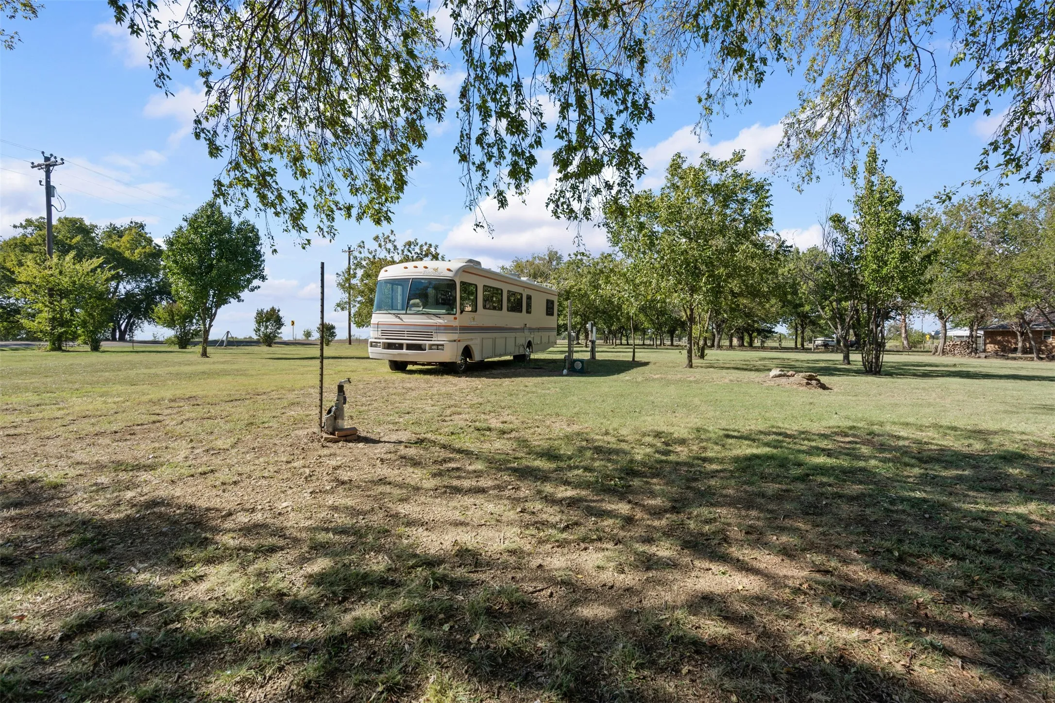 RV hookup and second septic system