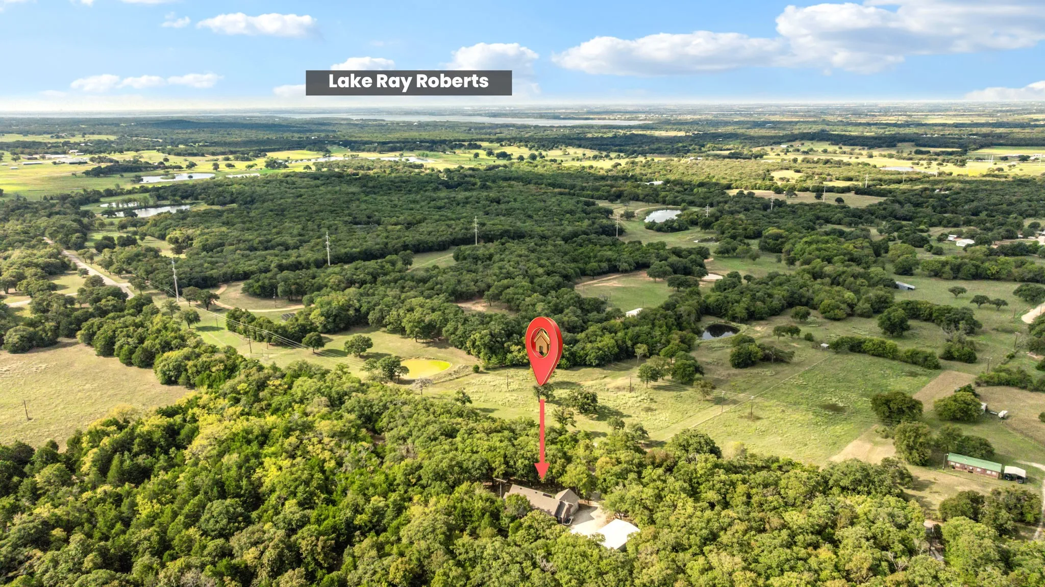 Located near Lake Ray Roberts, enjoy convenient access to outdoor recreation including boating, fishing, hiking, biking & nature trails.
