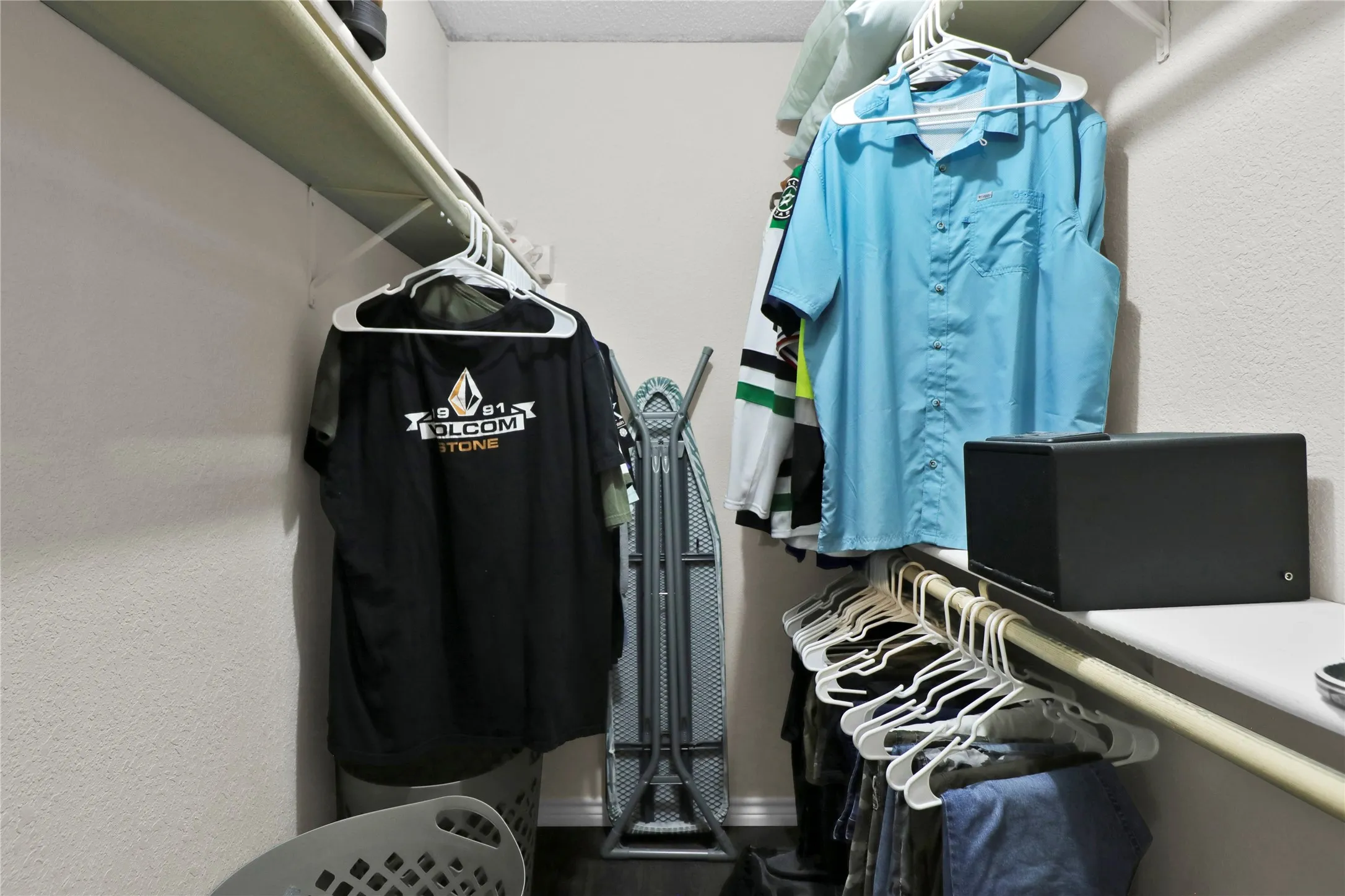 Master walk in closet.