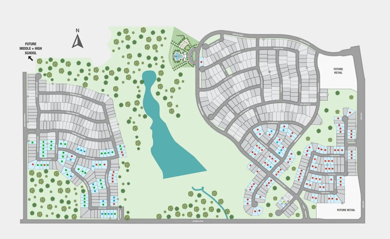 Highland Lakes Sitemap