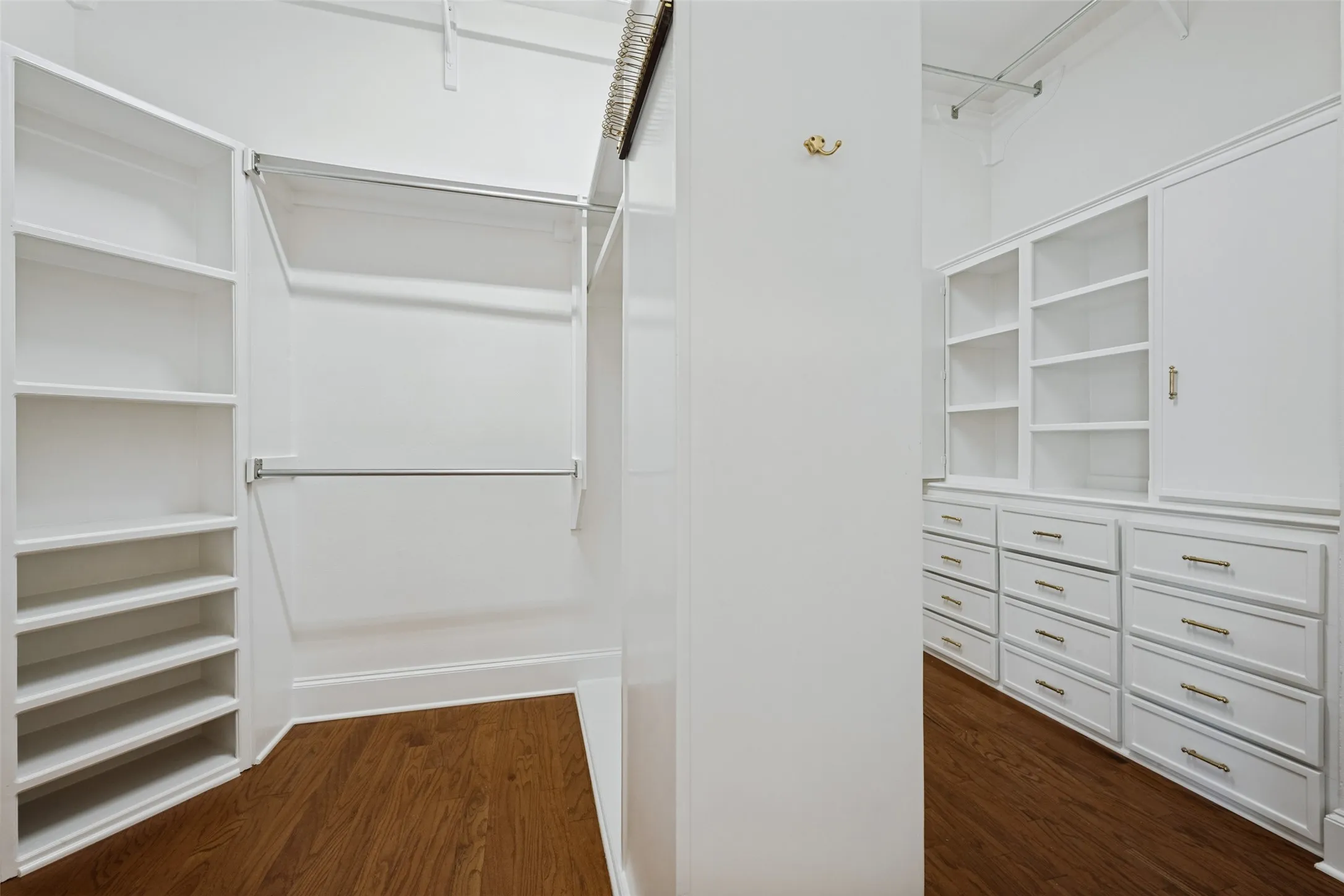 Large walk in closet