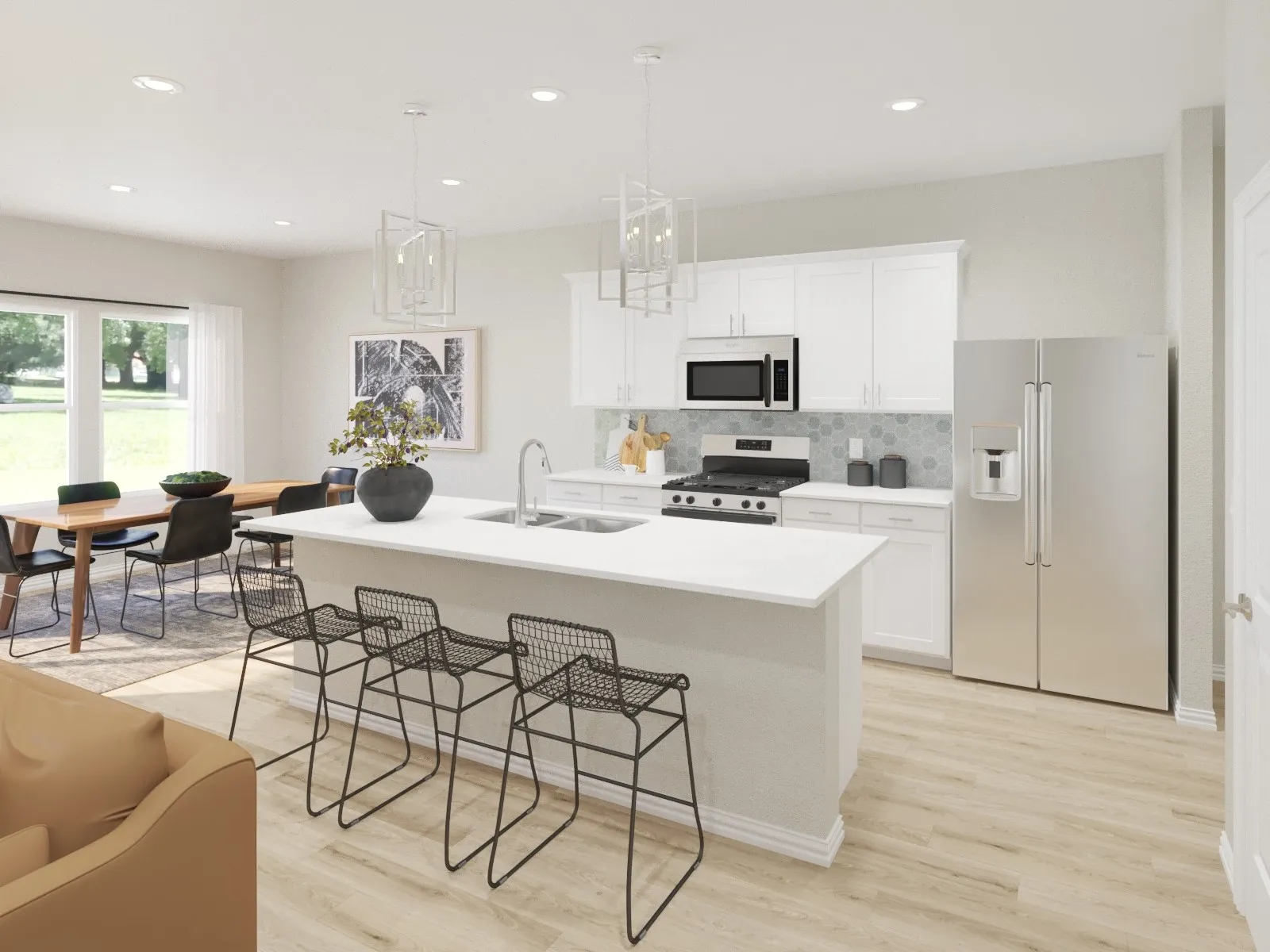 Photo is not of the actual home, but is an inspirational photo of builder’s model home and may depict options, furnishings, and/or decorator features that are not included.