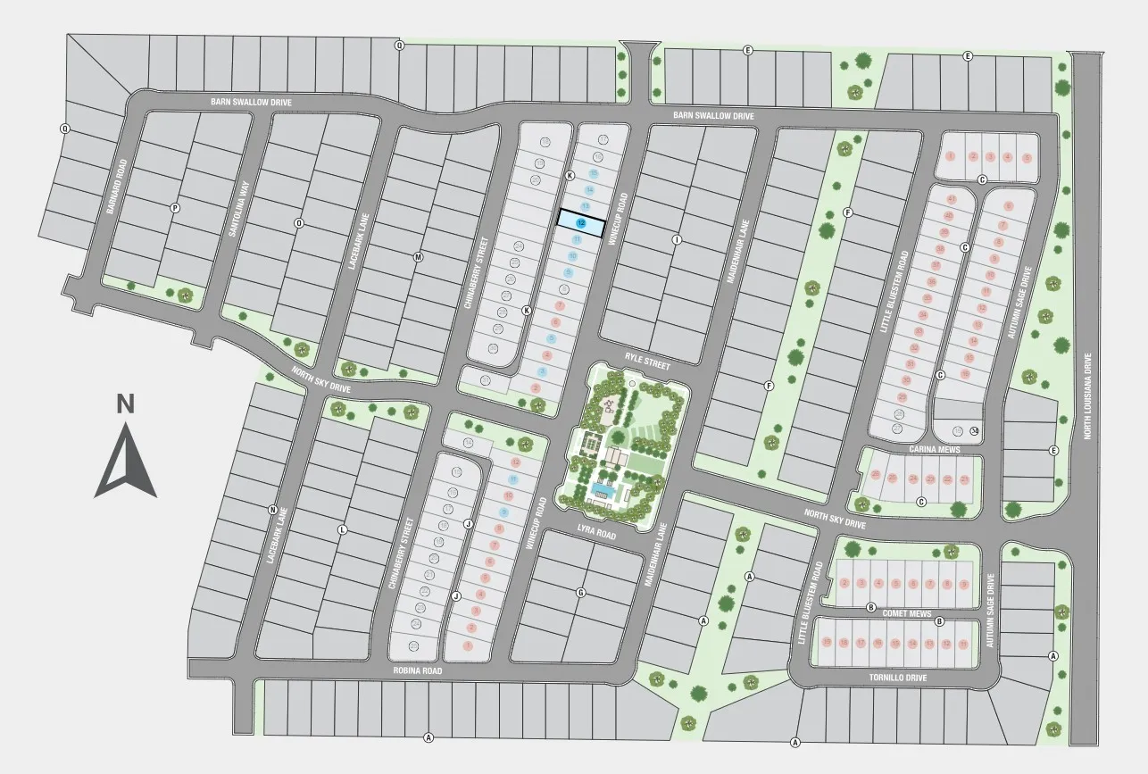 3340 Winecup Road Sitemap
