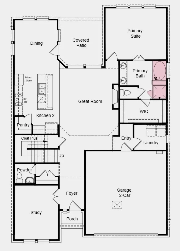 Additional Highlights Include: tiled shower floor at primary bath, bench at owner's entry, luxury finishes, and all appliances included.