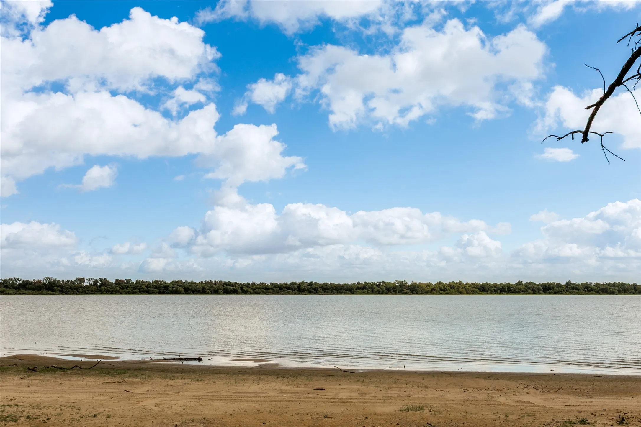 Waterfront property featuring a natural shoreline and open expanse of water