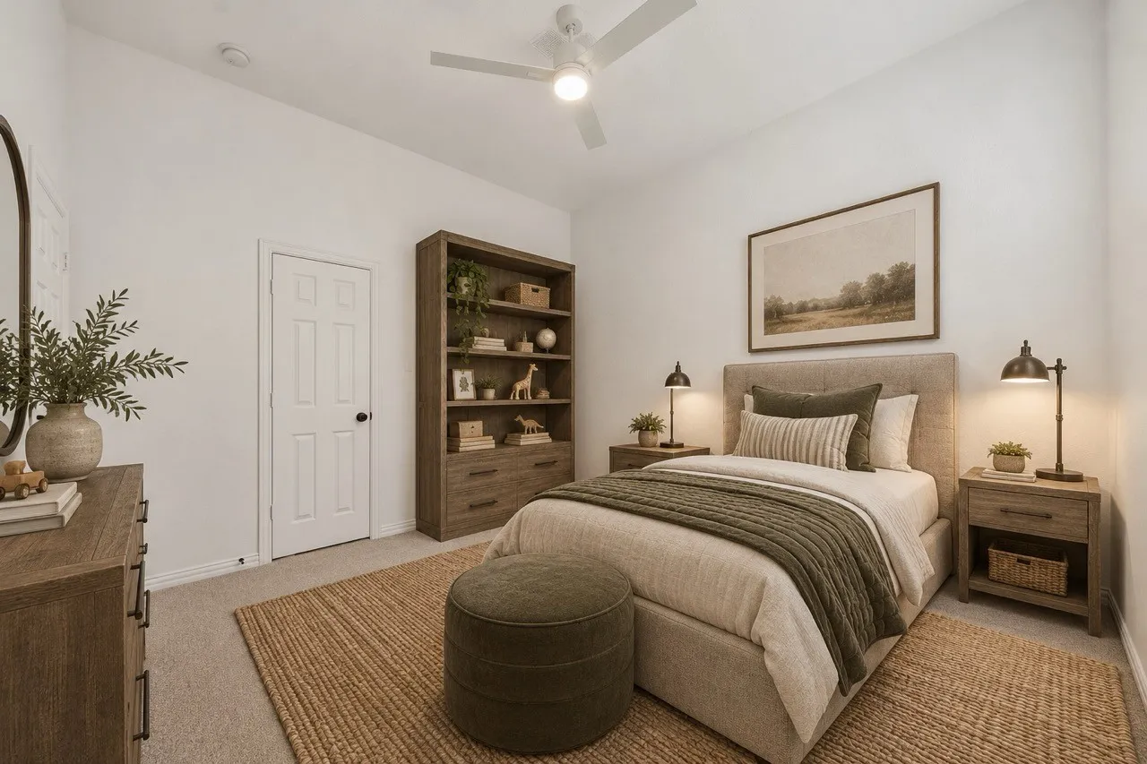 Virtually Staged Bedroom 3