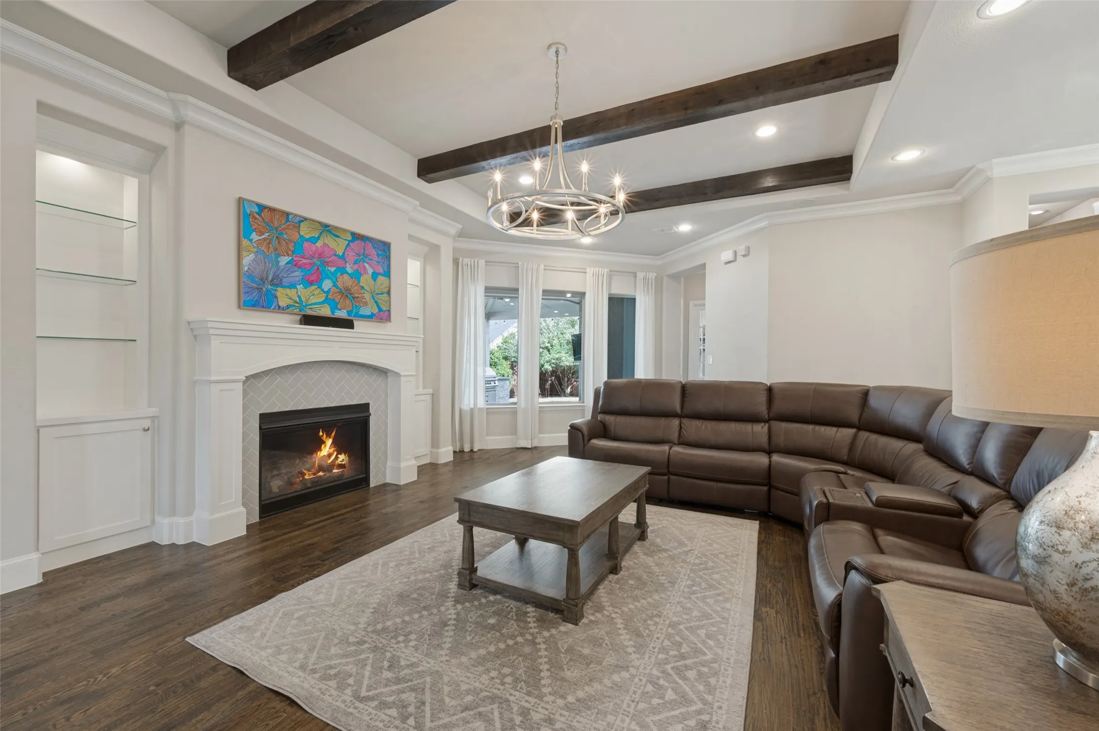 Living Room w/Fireplace