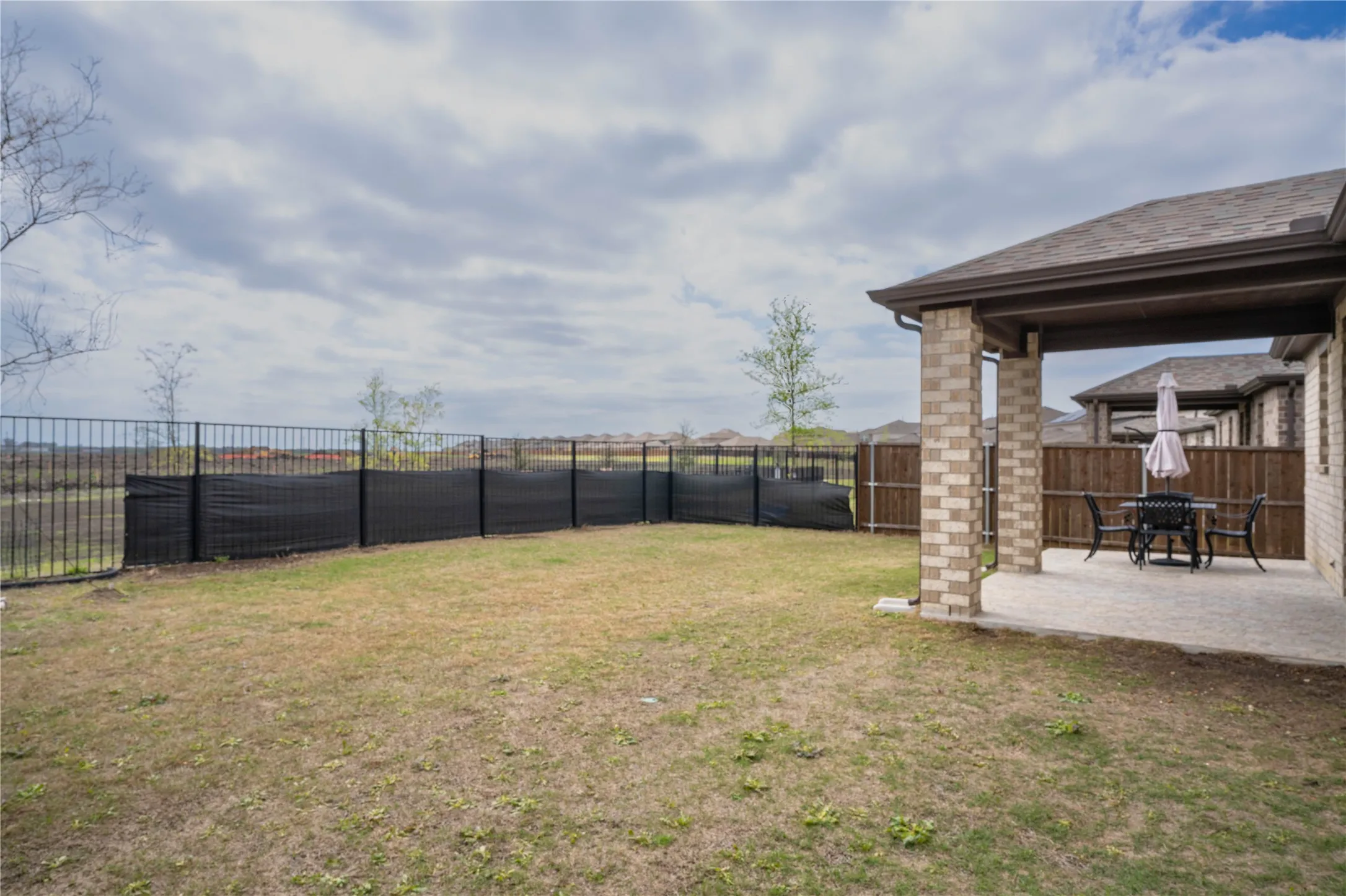 Spacious Backyard