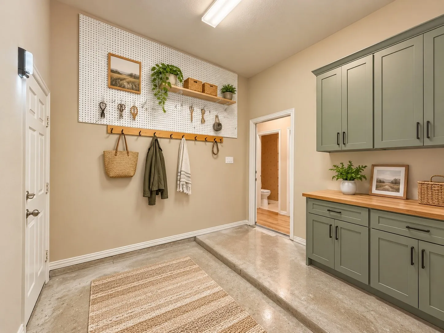 Mud Room - virtually staged to show potential