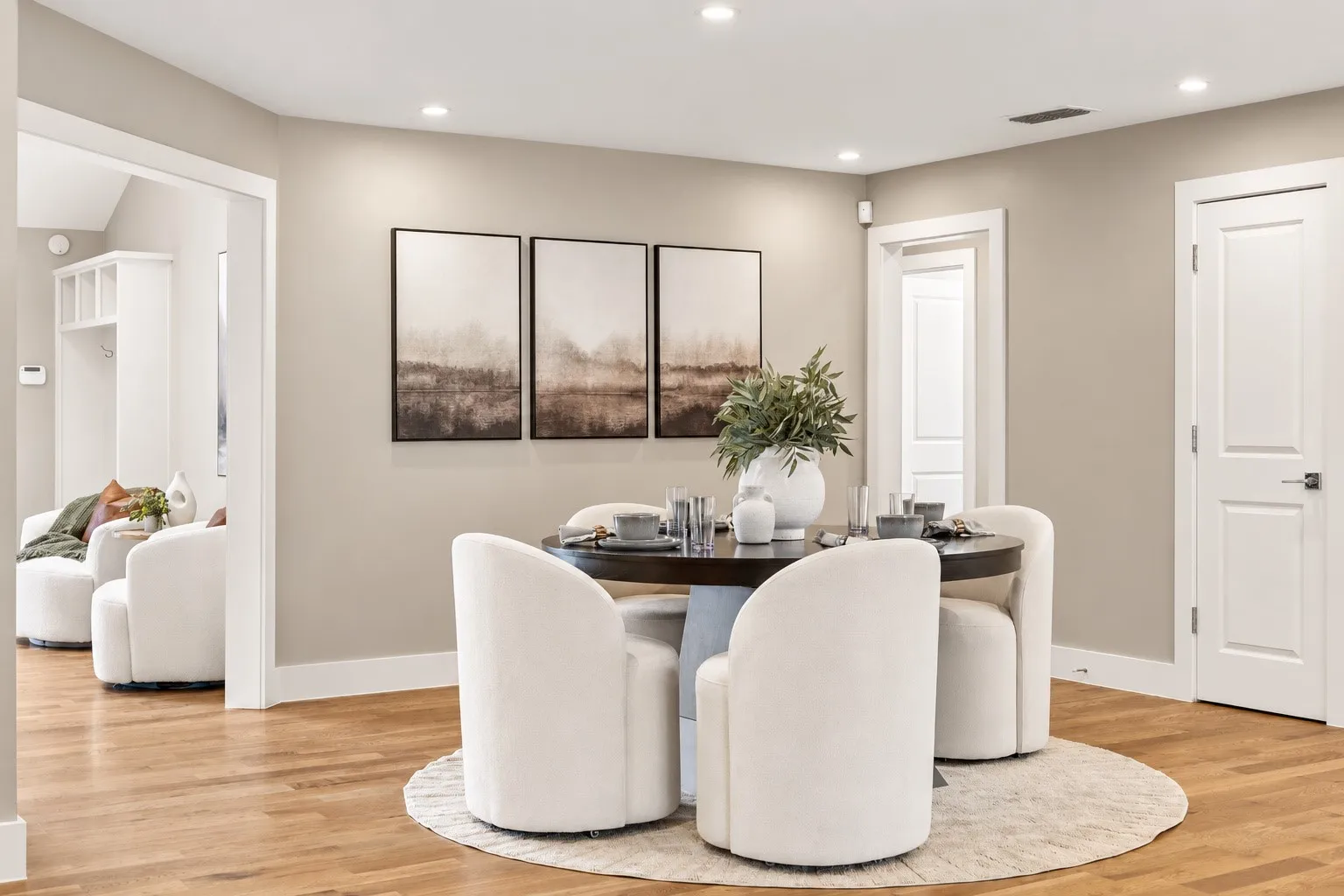 Abundant spaces for entertaining and dining
