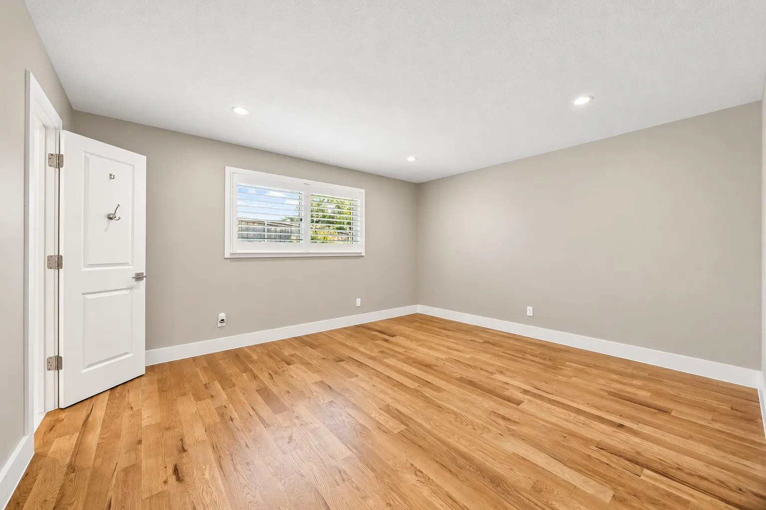 Oversized secondary bedroom