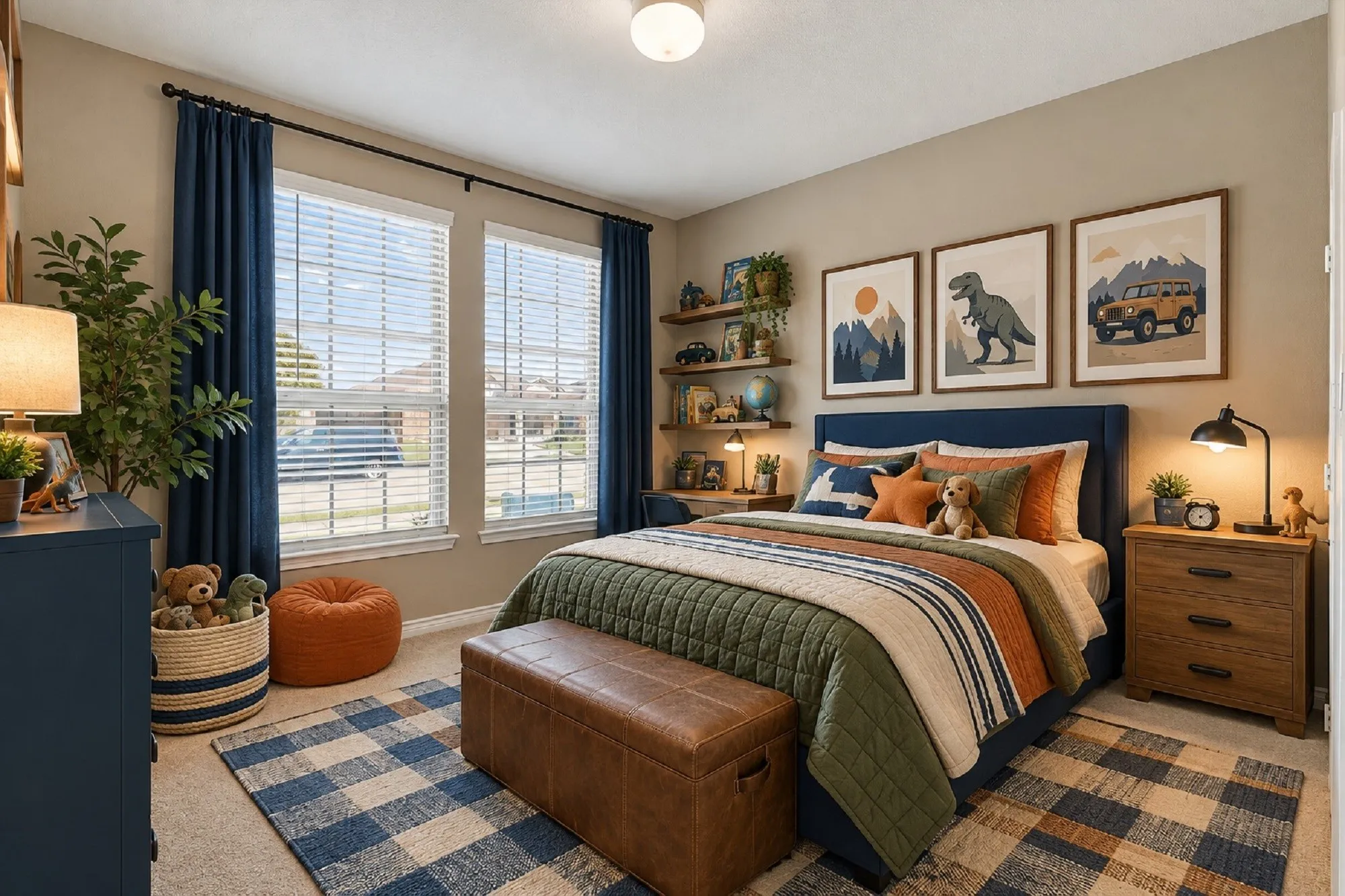 Virtually Staged Bedroom 2