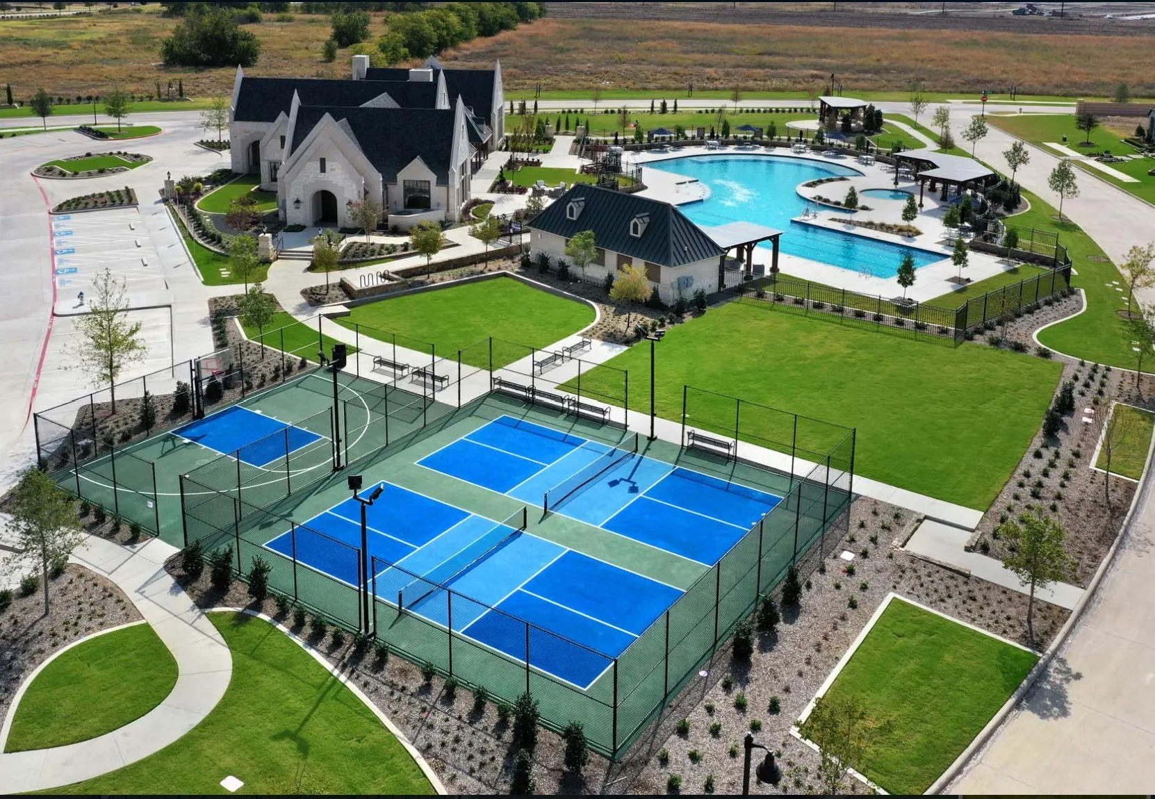 HOA Clubhouse, pool, tennis & pickleball.