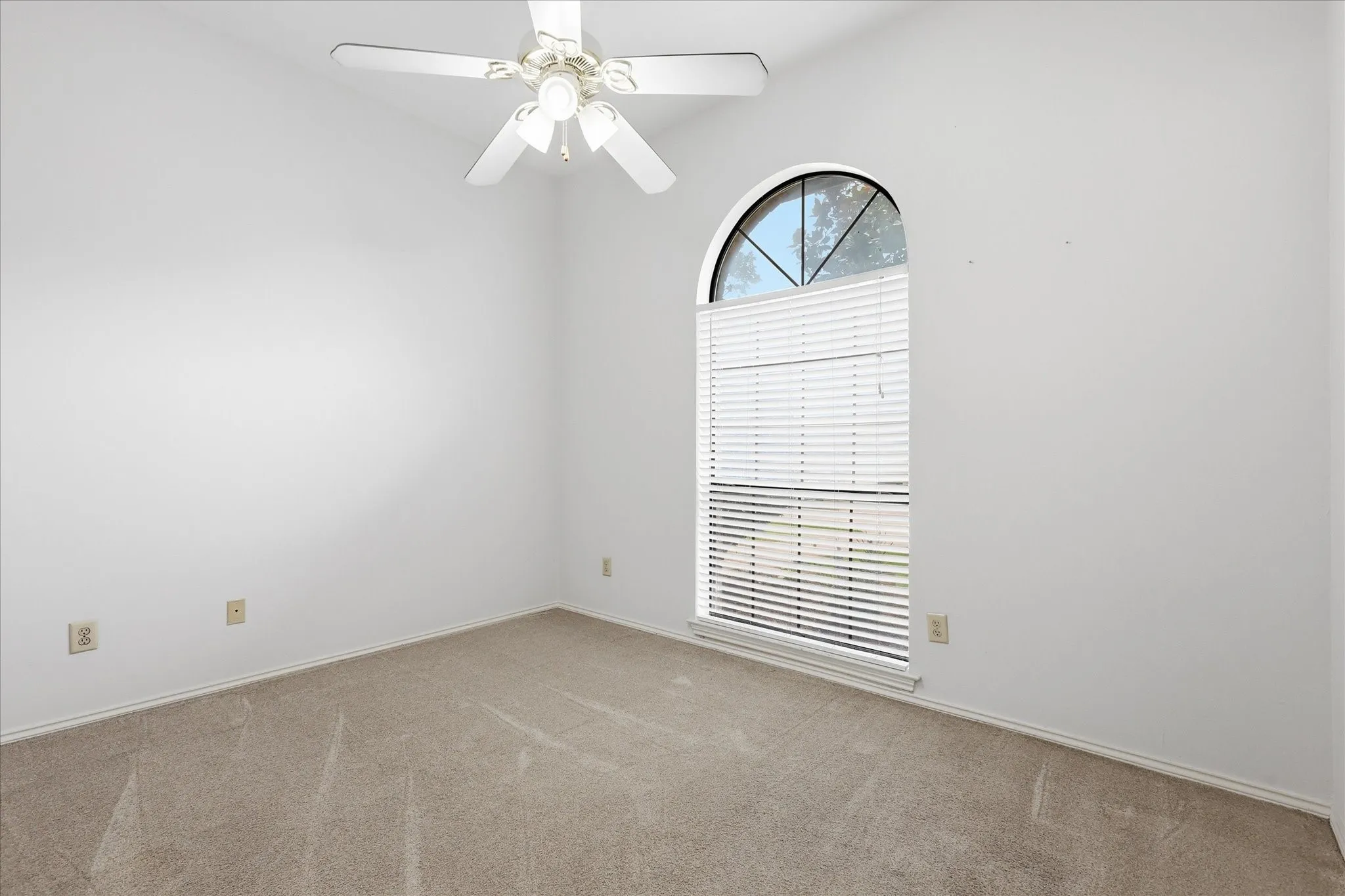 secondary bedroom 1- brand new carpet and private room