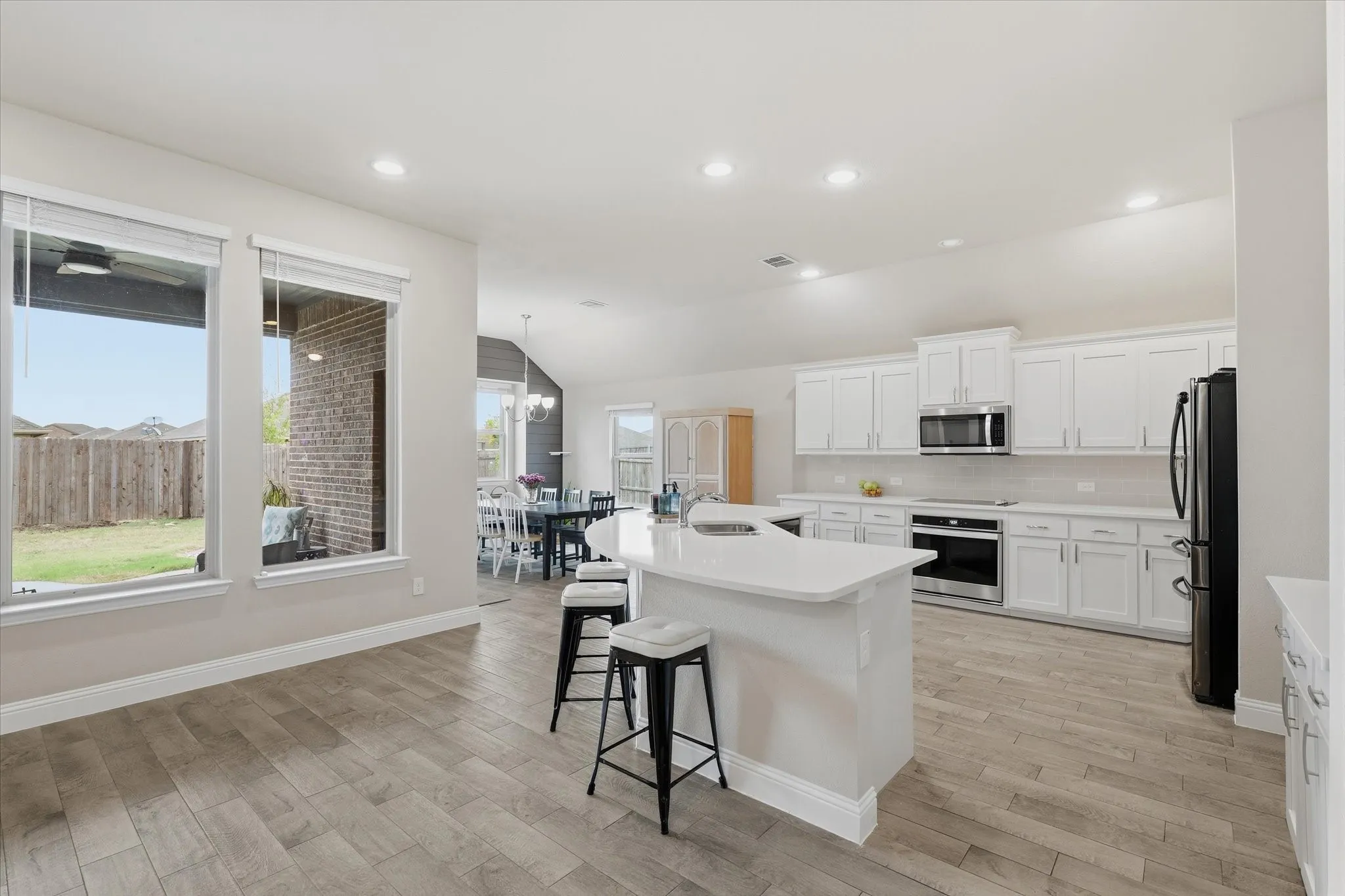 Natural light keeps it bright!