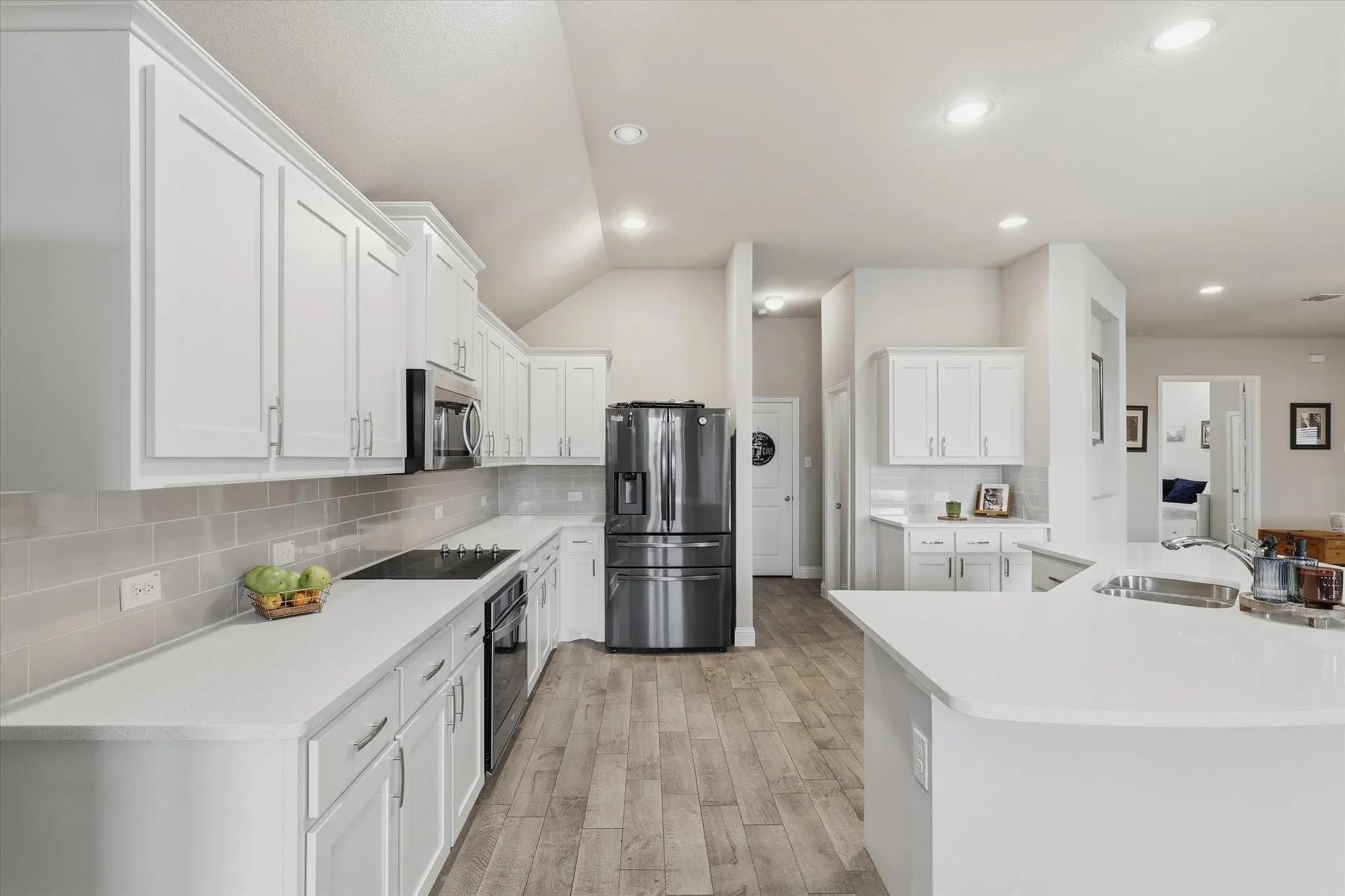 If your looking for cabinet space this home has it.