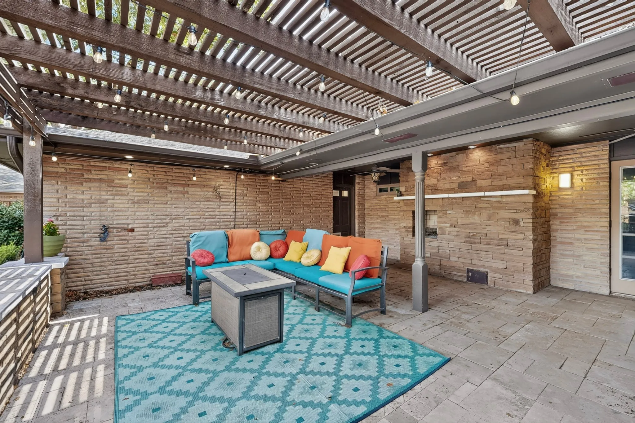 Enjoy your morning coffee on the patio