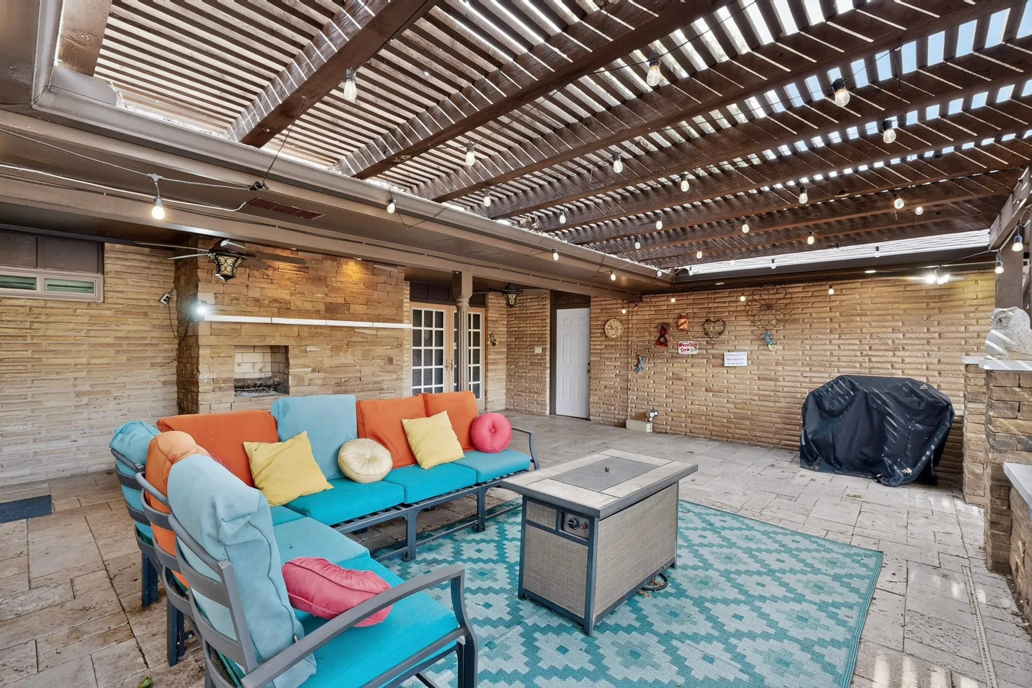 Enjoy your morning coffee on the patio