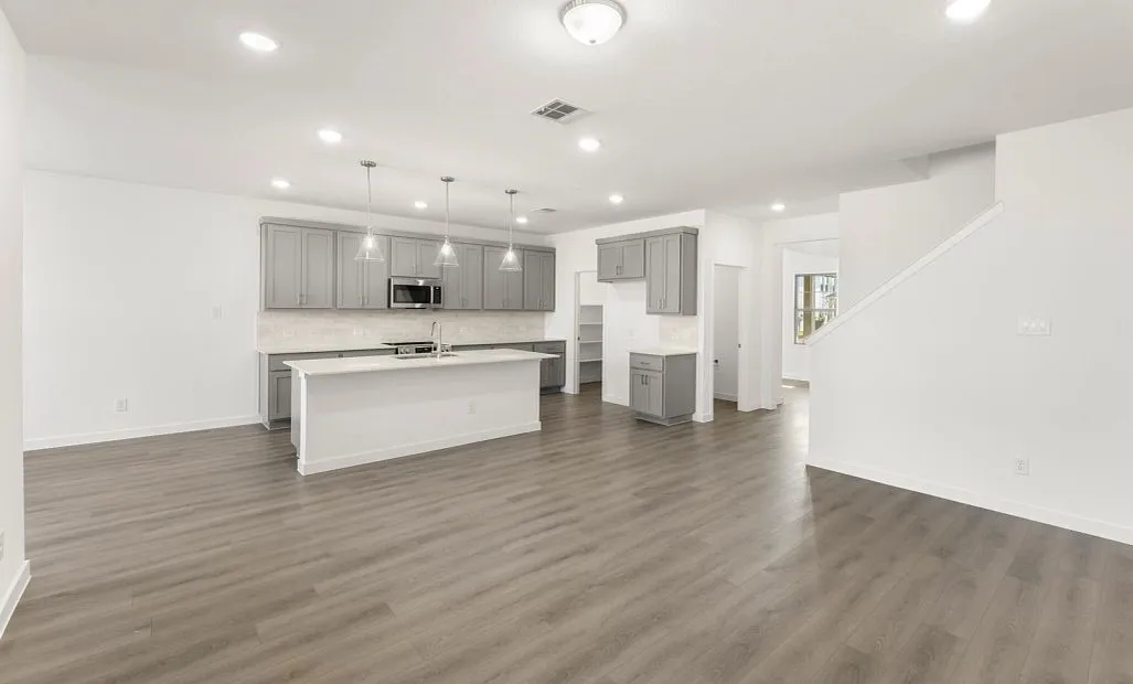 Open Kitchen-Living Room Representative Photo