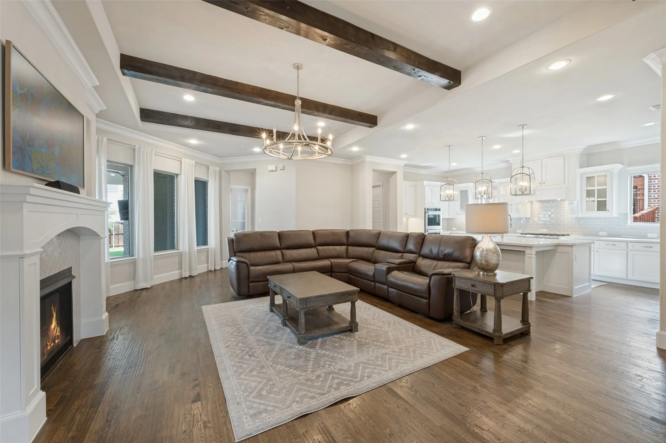 Open Concept Living & Kitchen