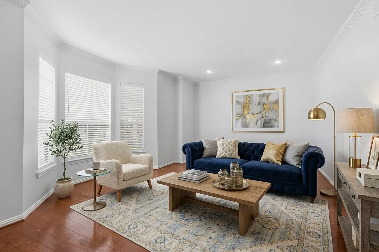 Virtually staging