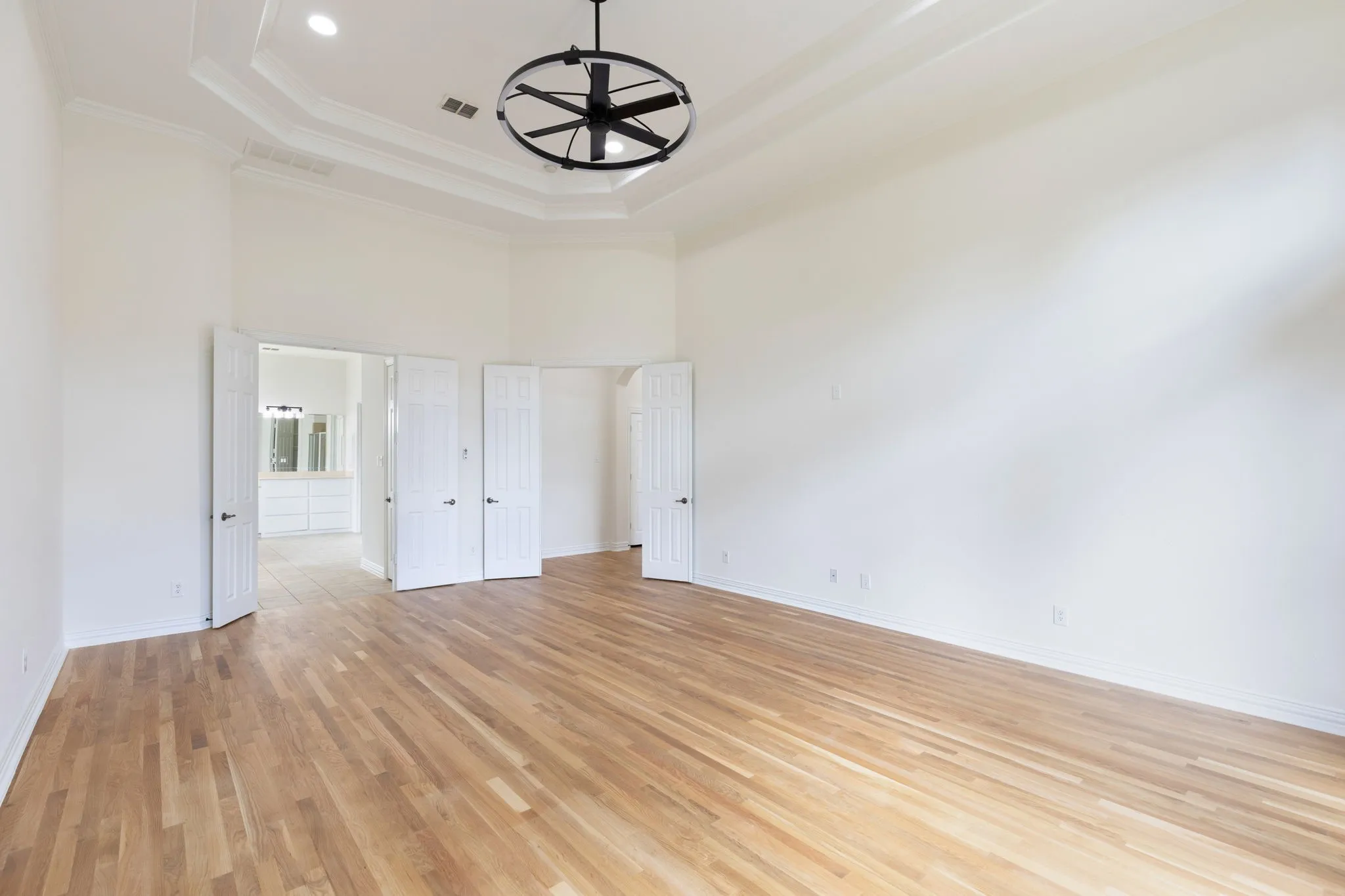 Primary bedroom includes its own oversized ensuite bath.