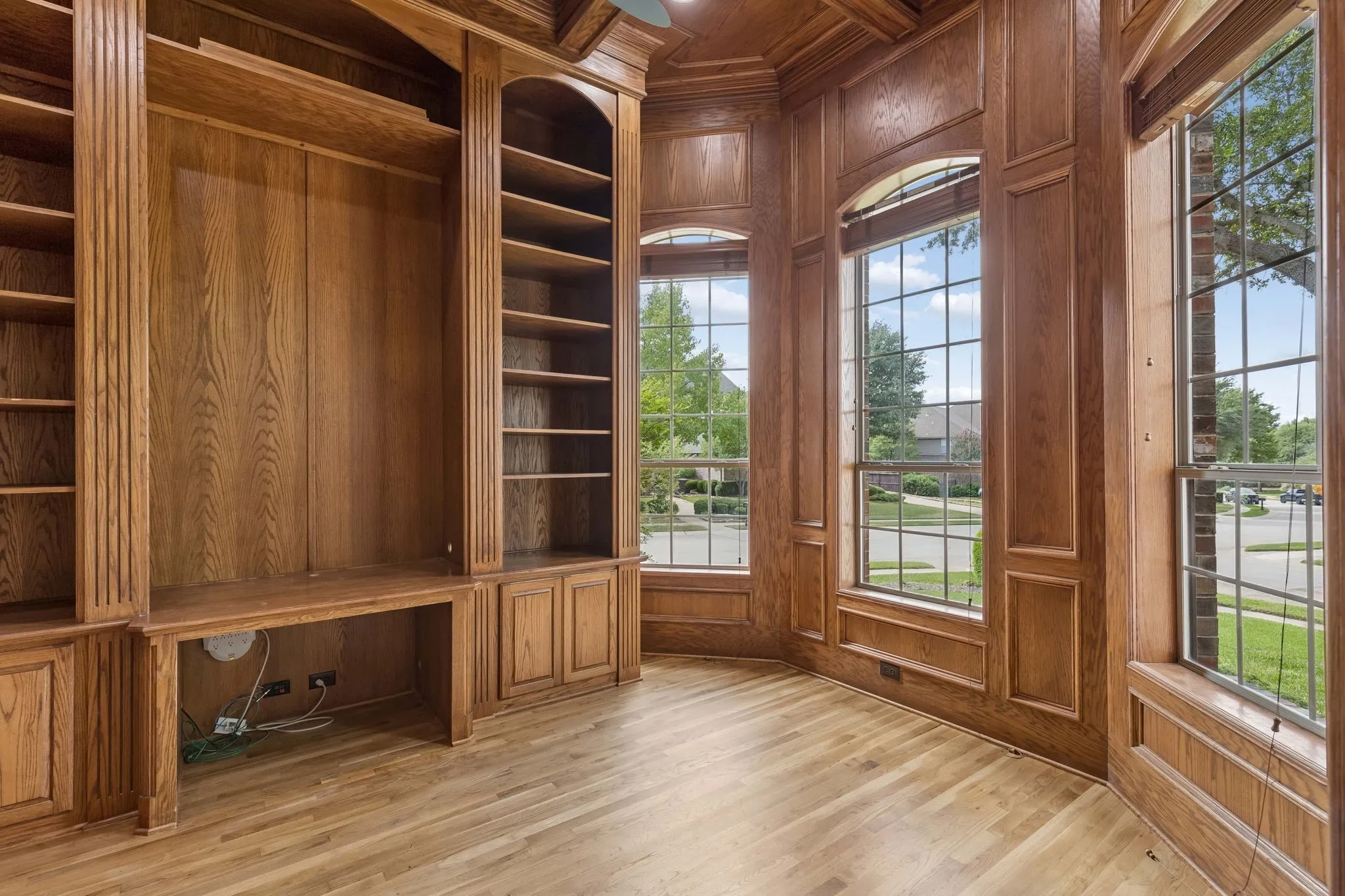 For those who work from home, a private executive office offers a quiet retreat.