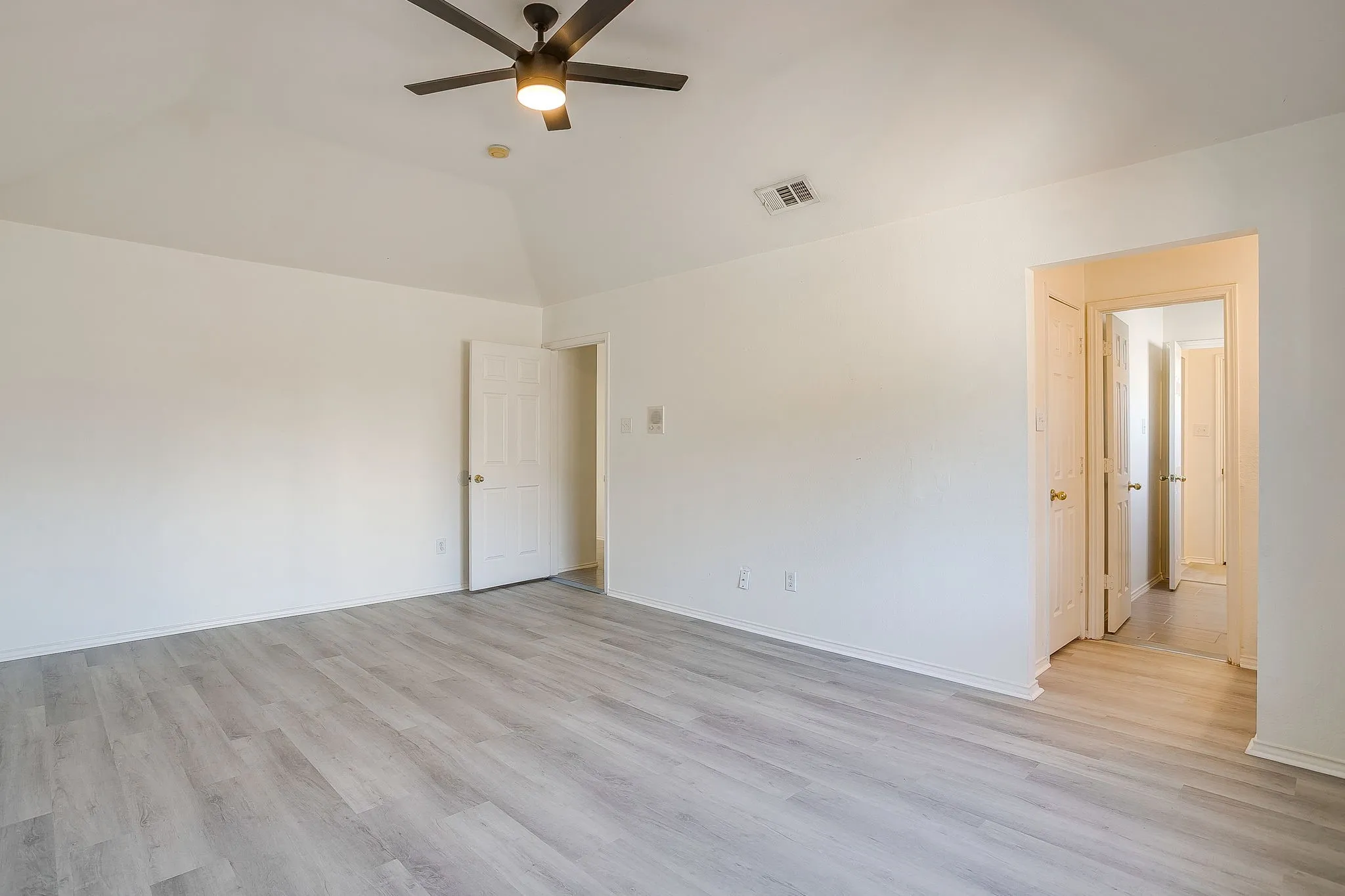 Bedroom #4.  Access to Jack & Jill bathroom. Walk in closet