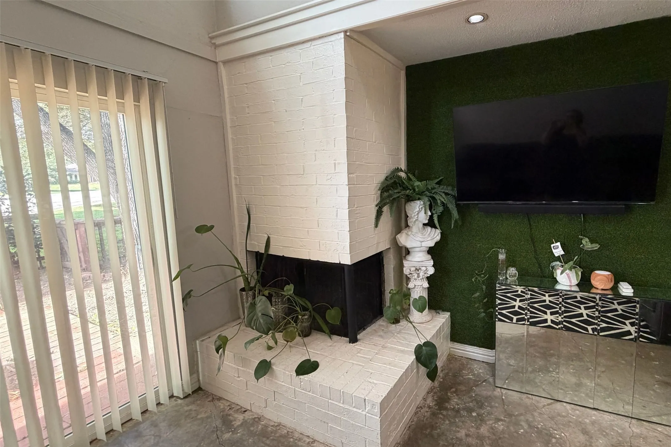 Living Room Fire Place