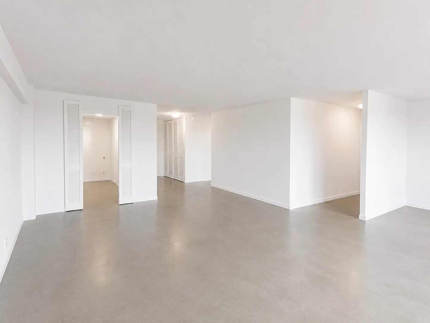Living towards entry. ai painted floor only